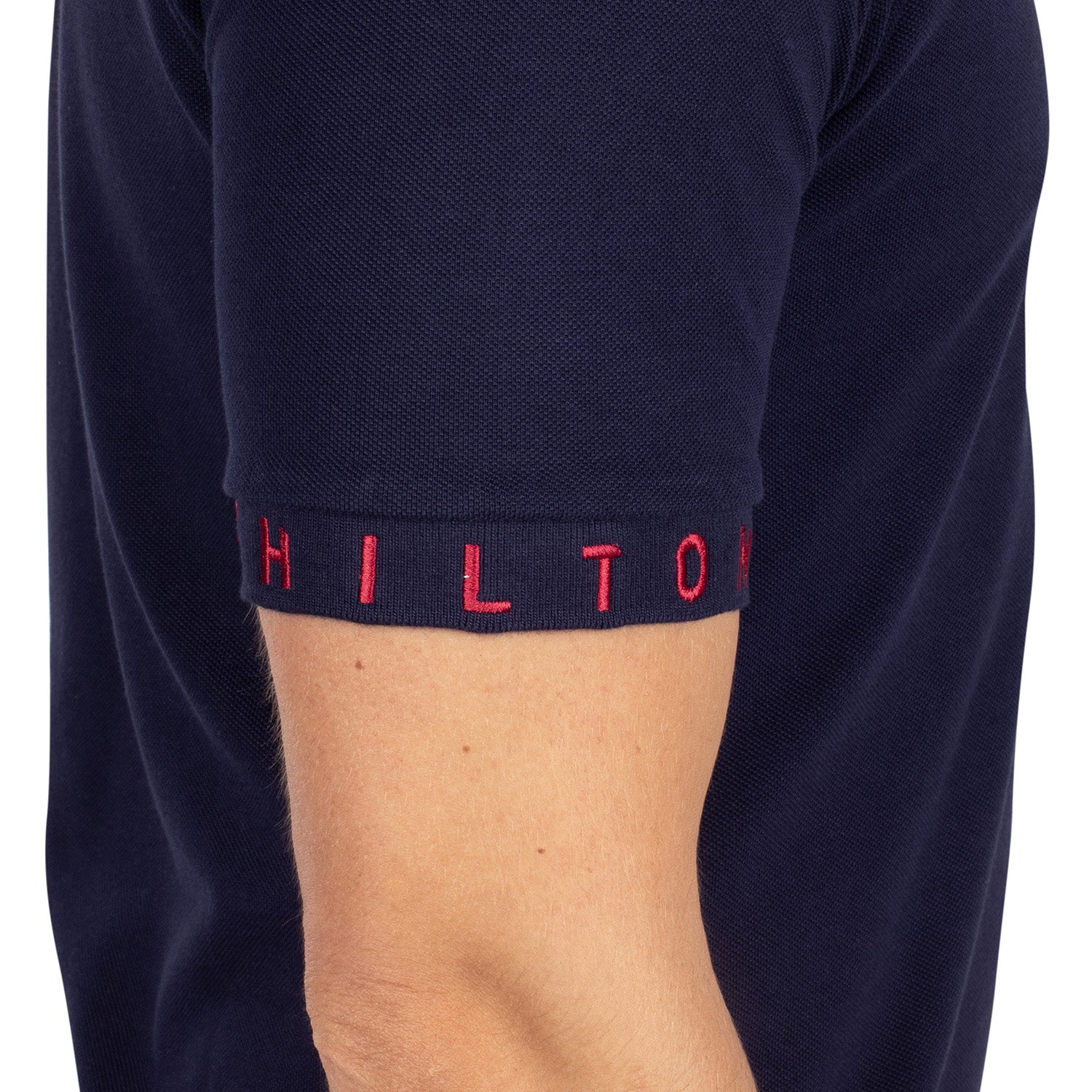 Basic pique polo shirt