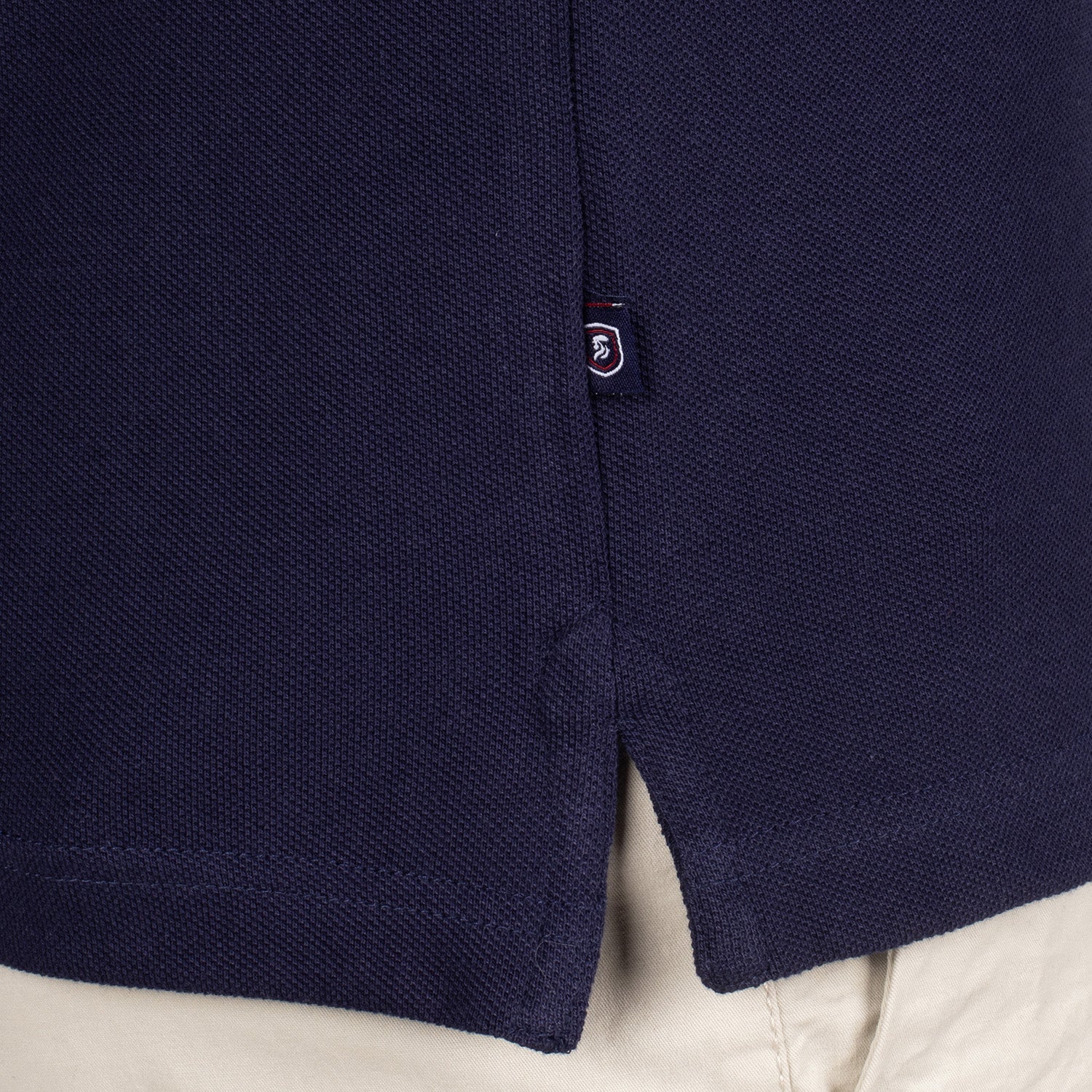 Basic pique polo shirt