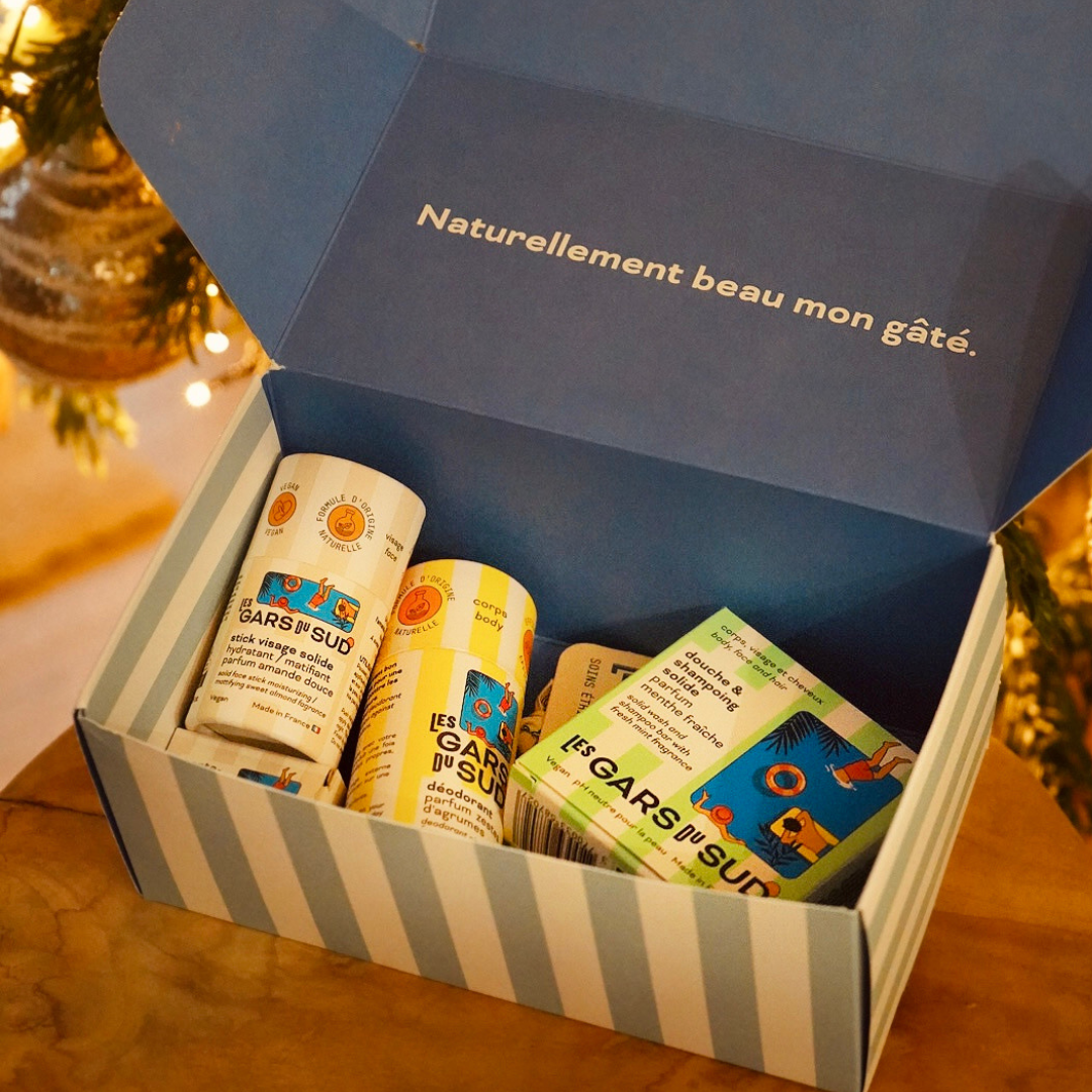 Cosmetics gift box for men