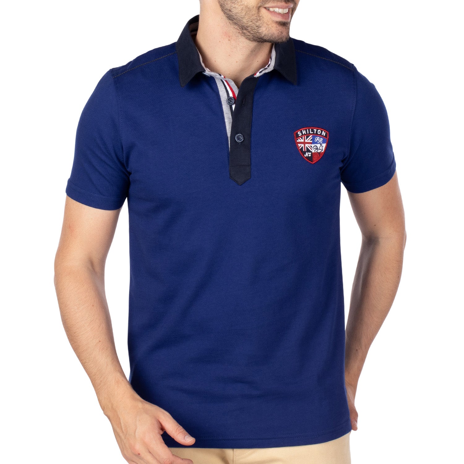 Rugby polo legend Blue - Shilton