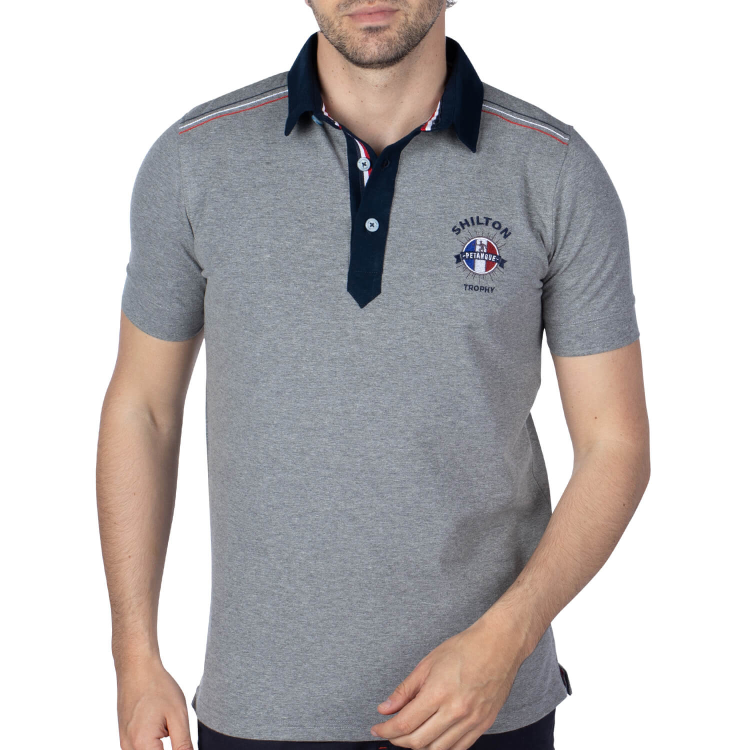 Masters trophy polo grey - Shilton