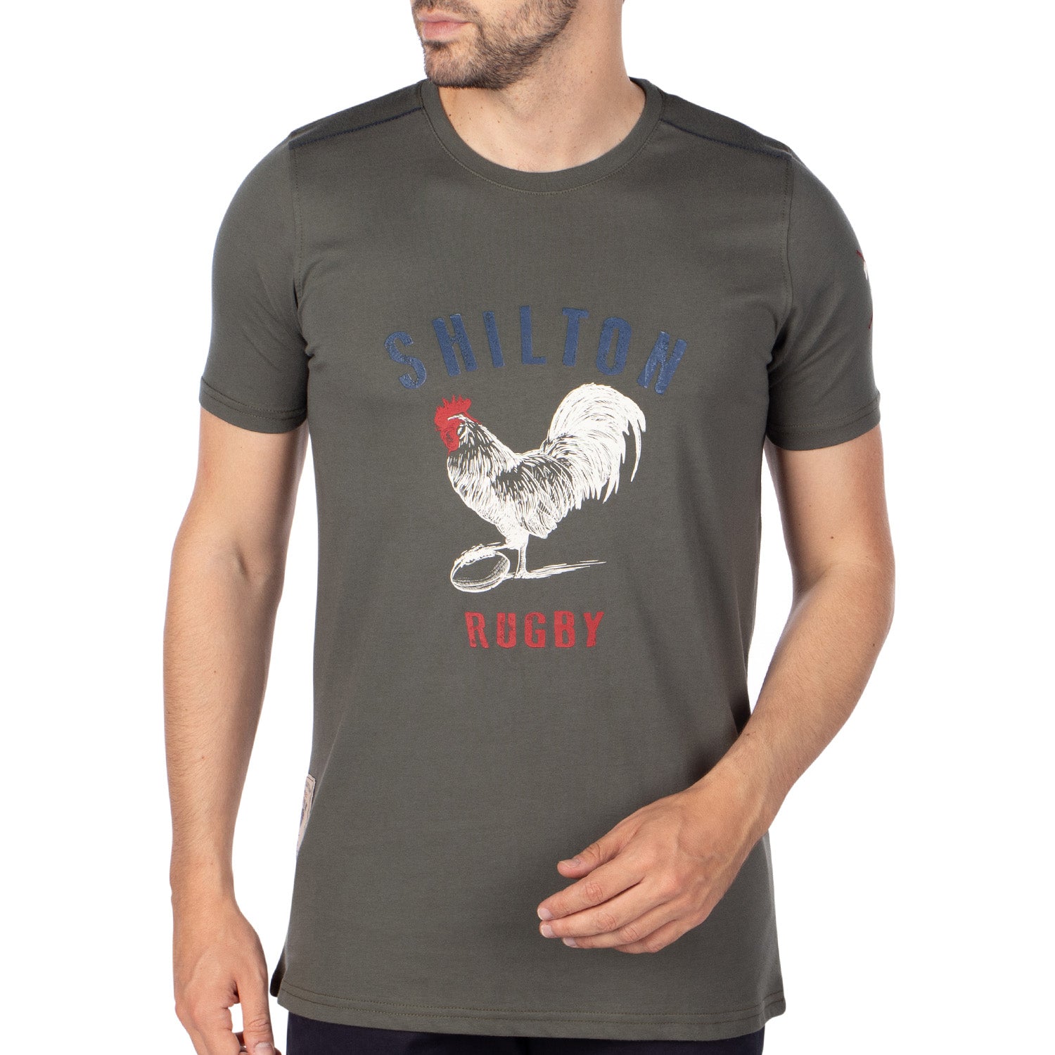 Khaki unity rugby T-shirt - Shilton