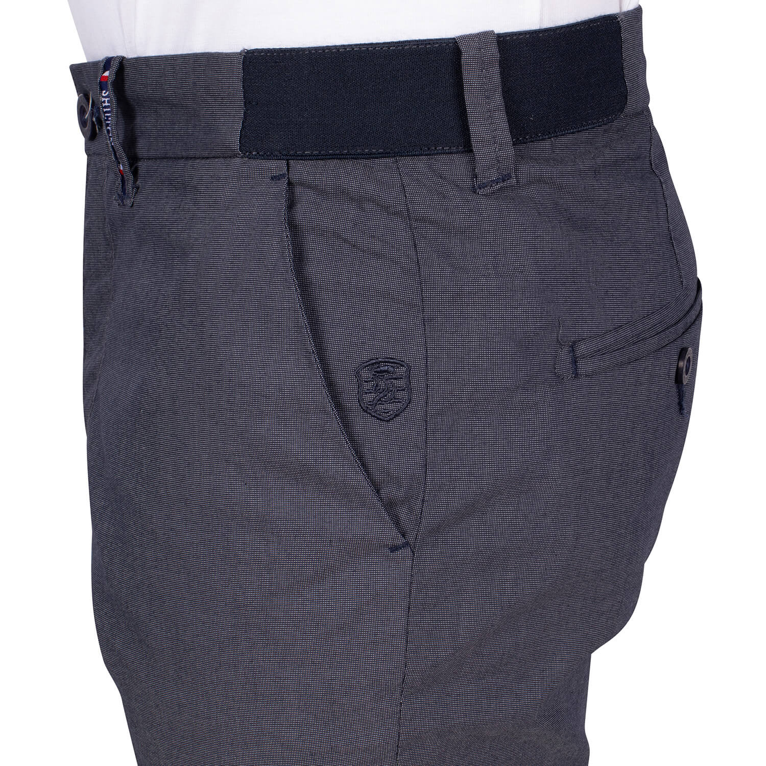 Bermuda chambray crest