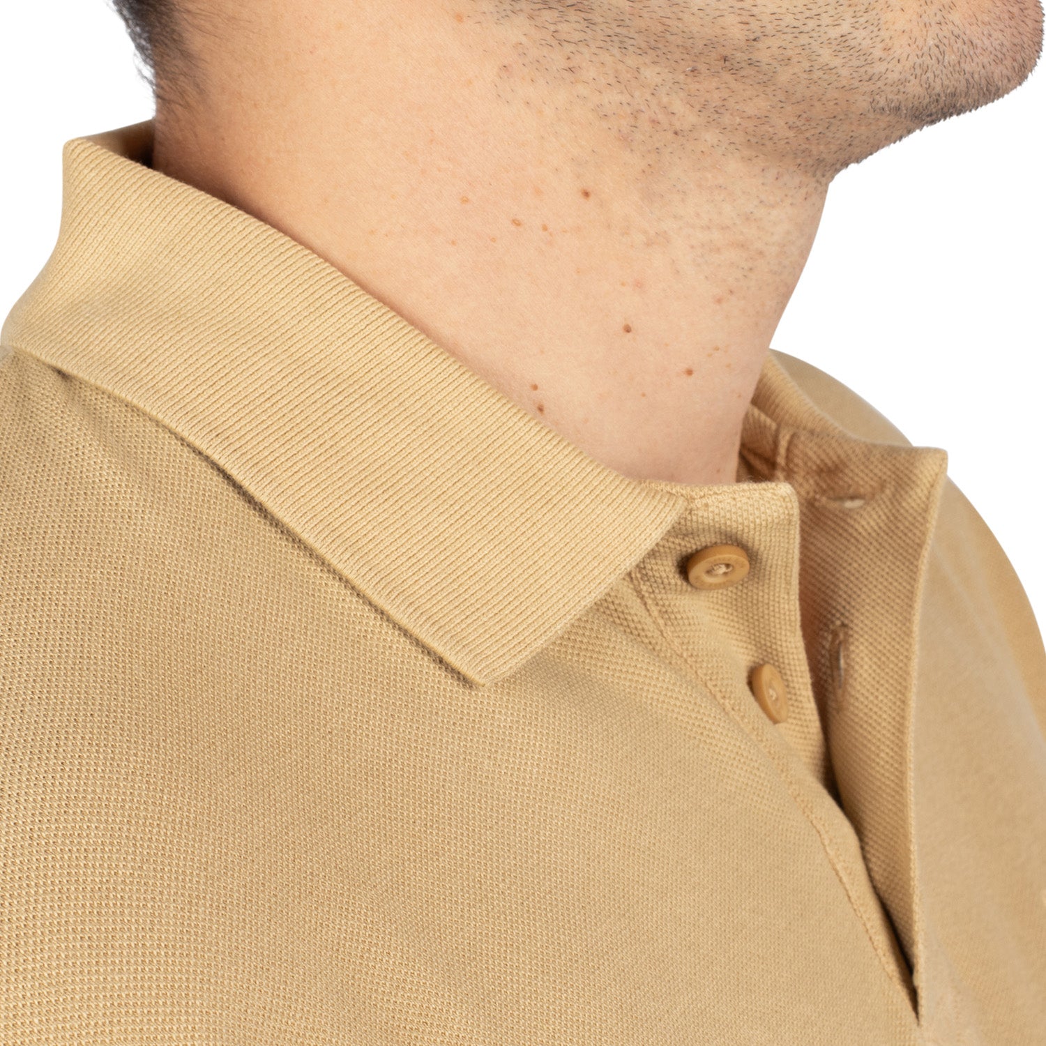 Polo piqué stone