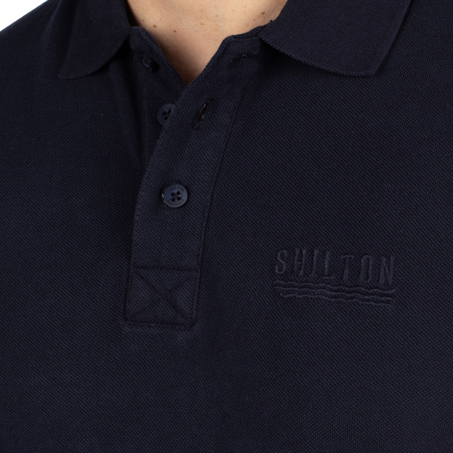 Polo piqué stone