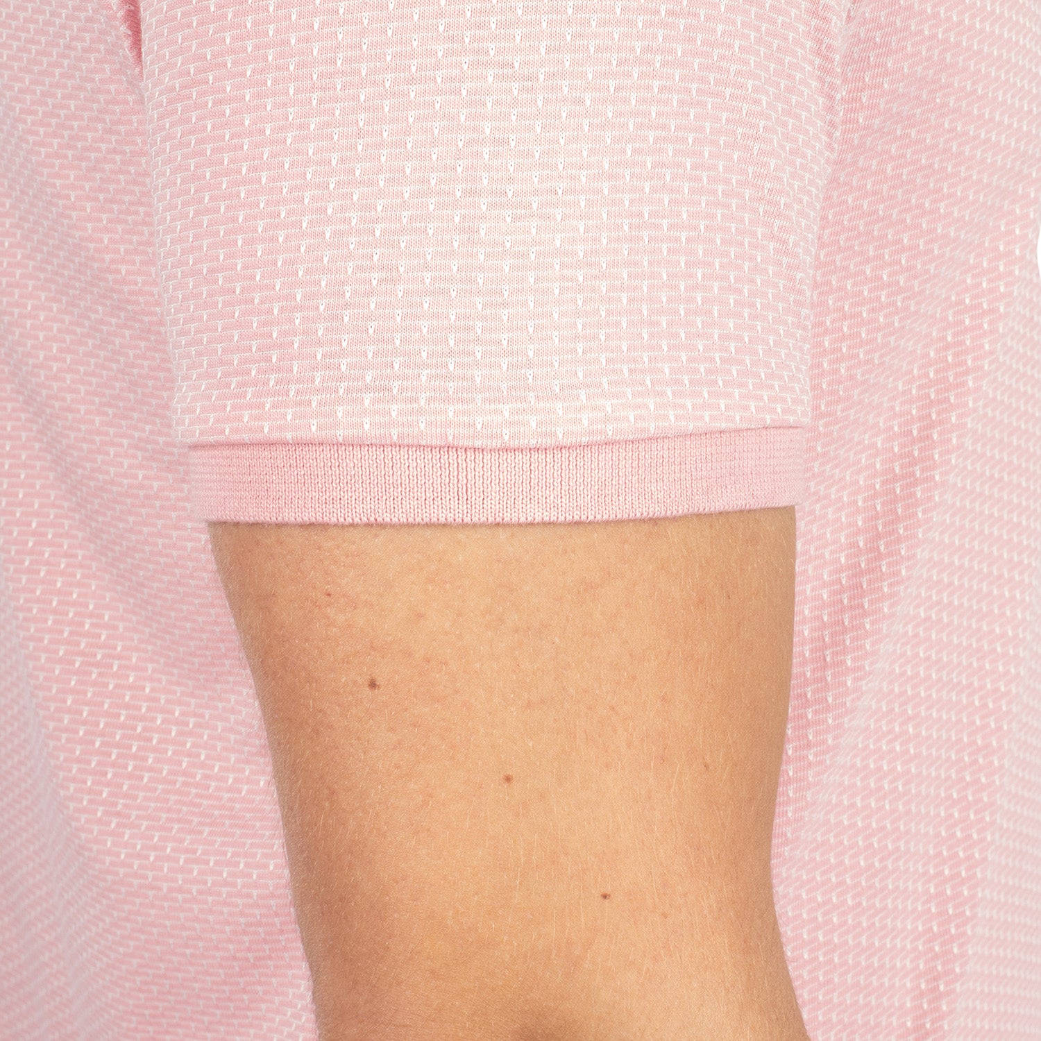 Pastel jacquard polo shirt