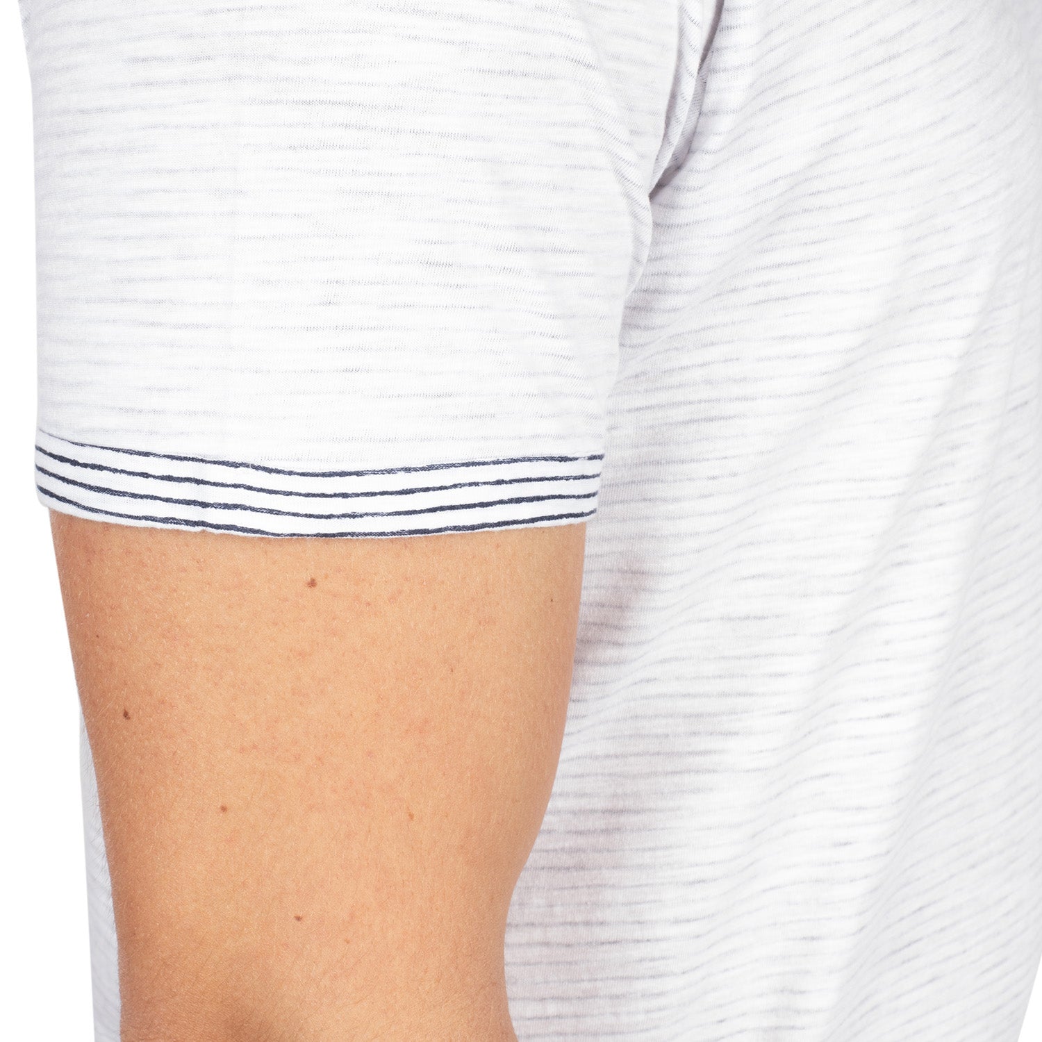 Striped naval polo shirt