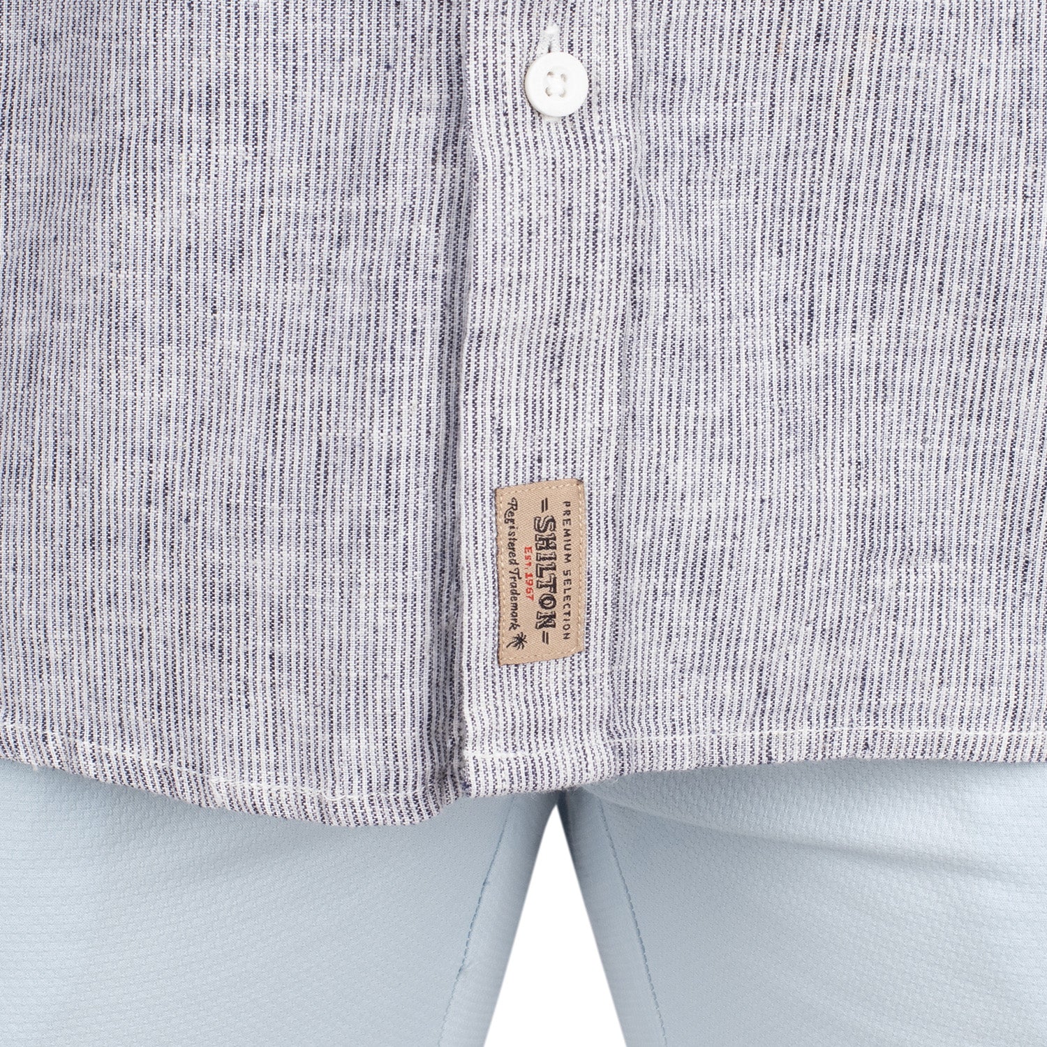 Striped linen shirt