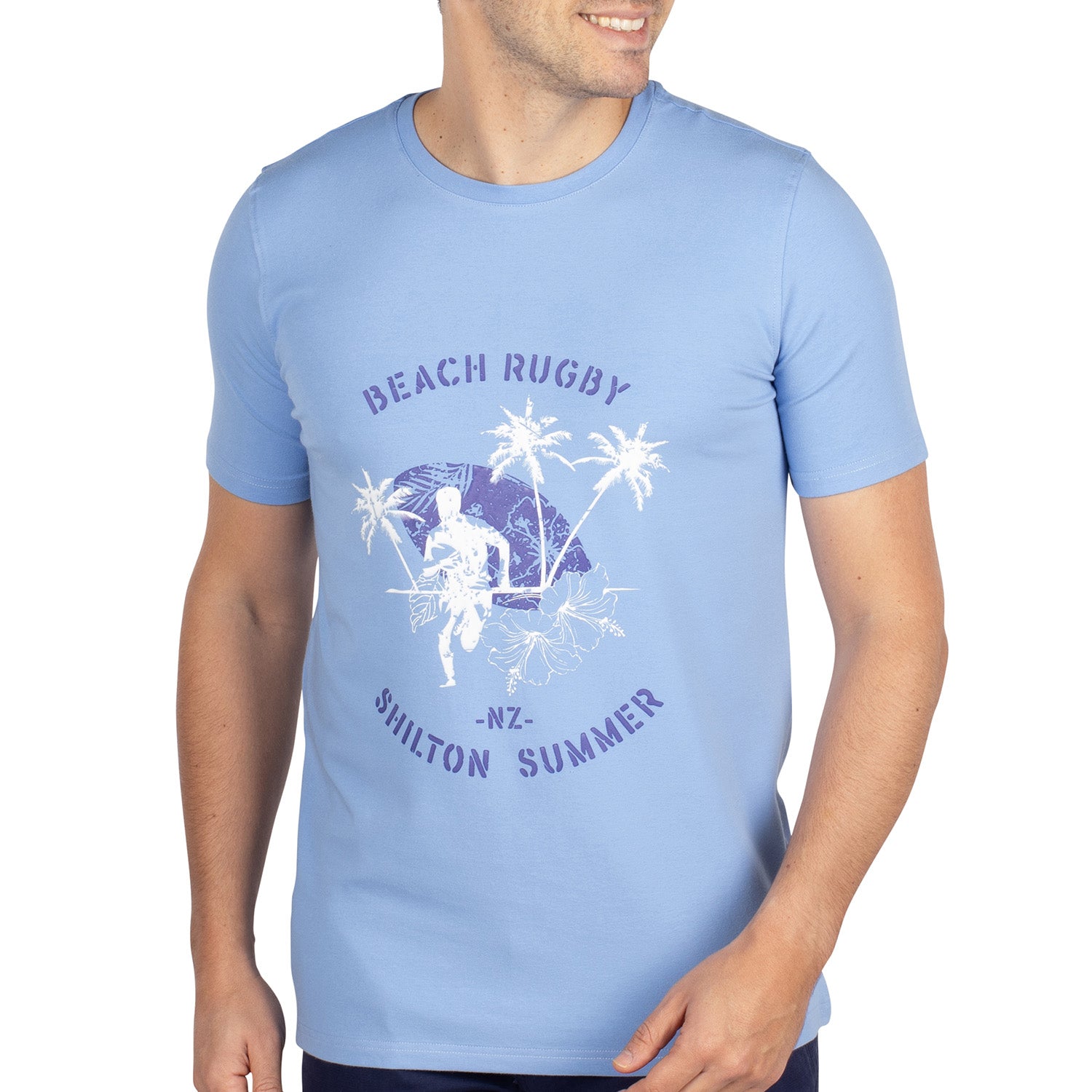 Beachside rugby T-shirt