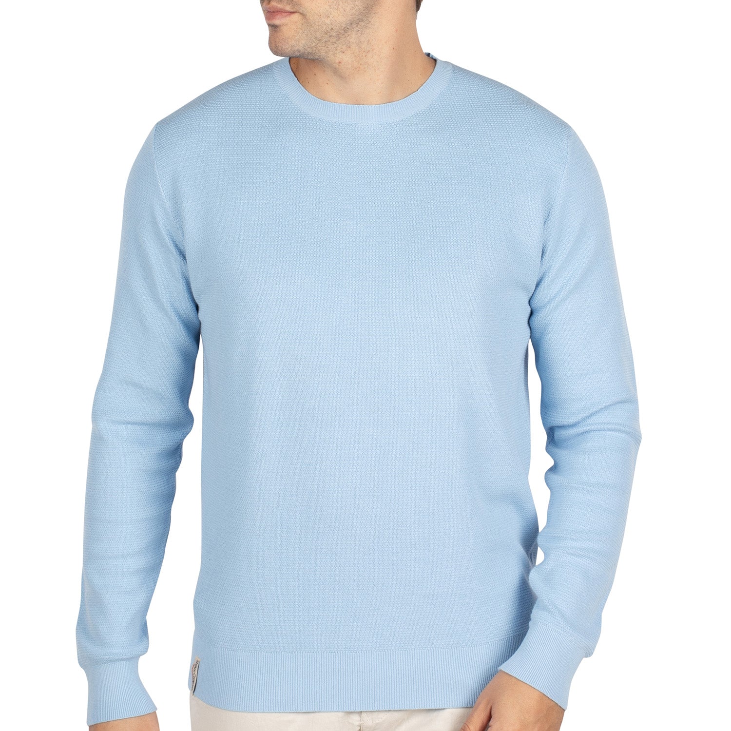 Lightweight round-neck sweater