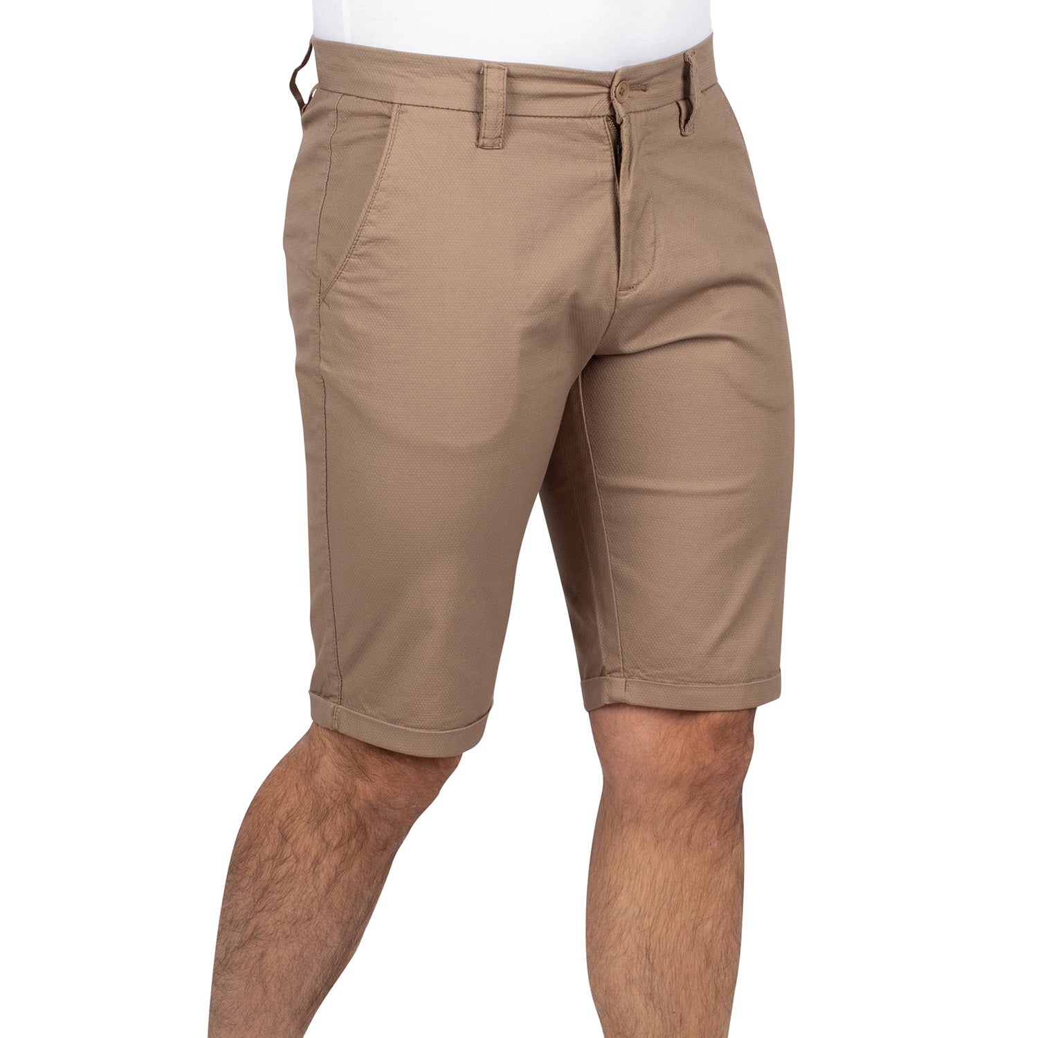 Relief chino shorts