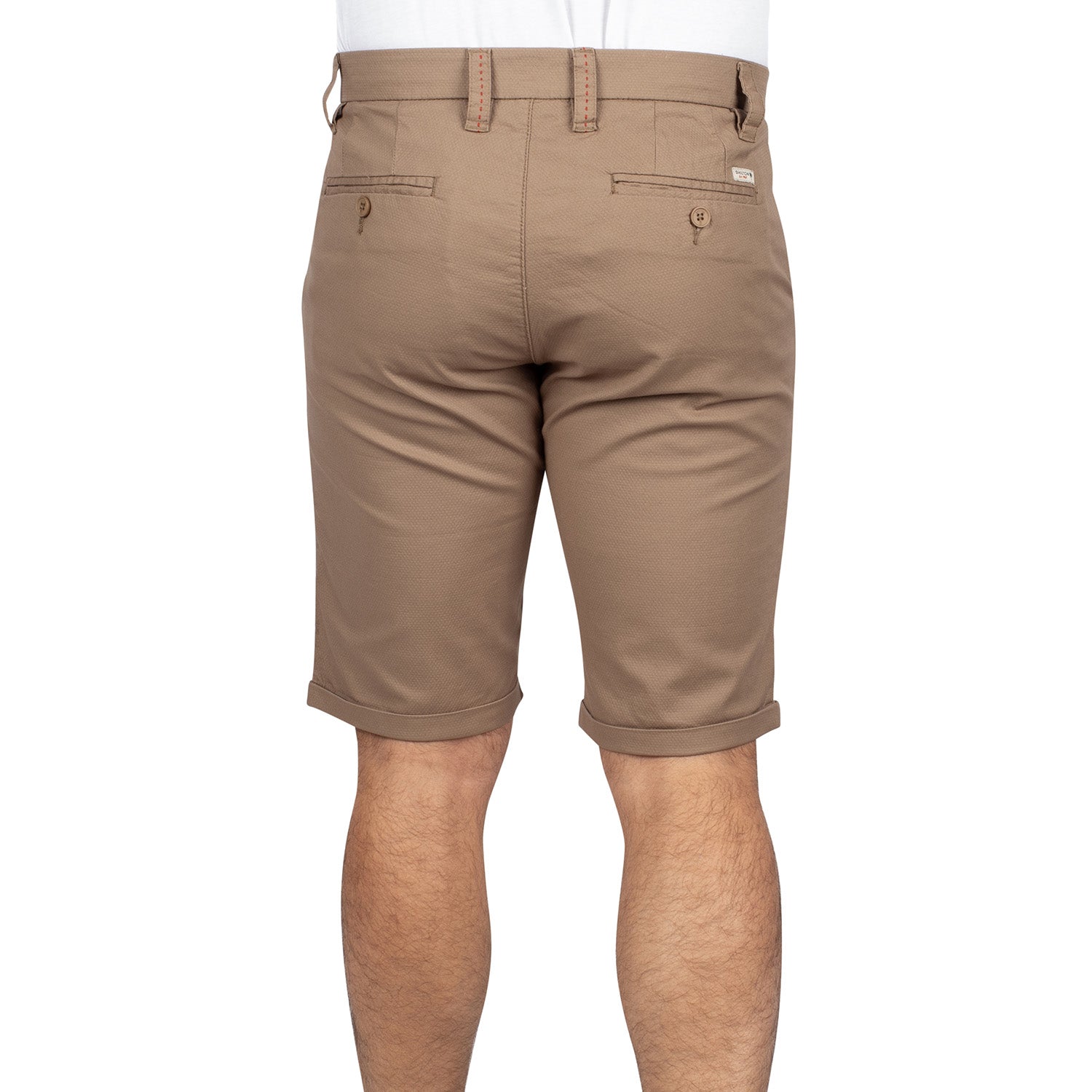 Relief chino shorts