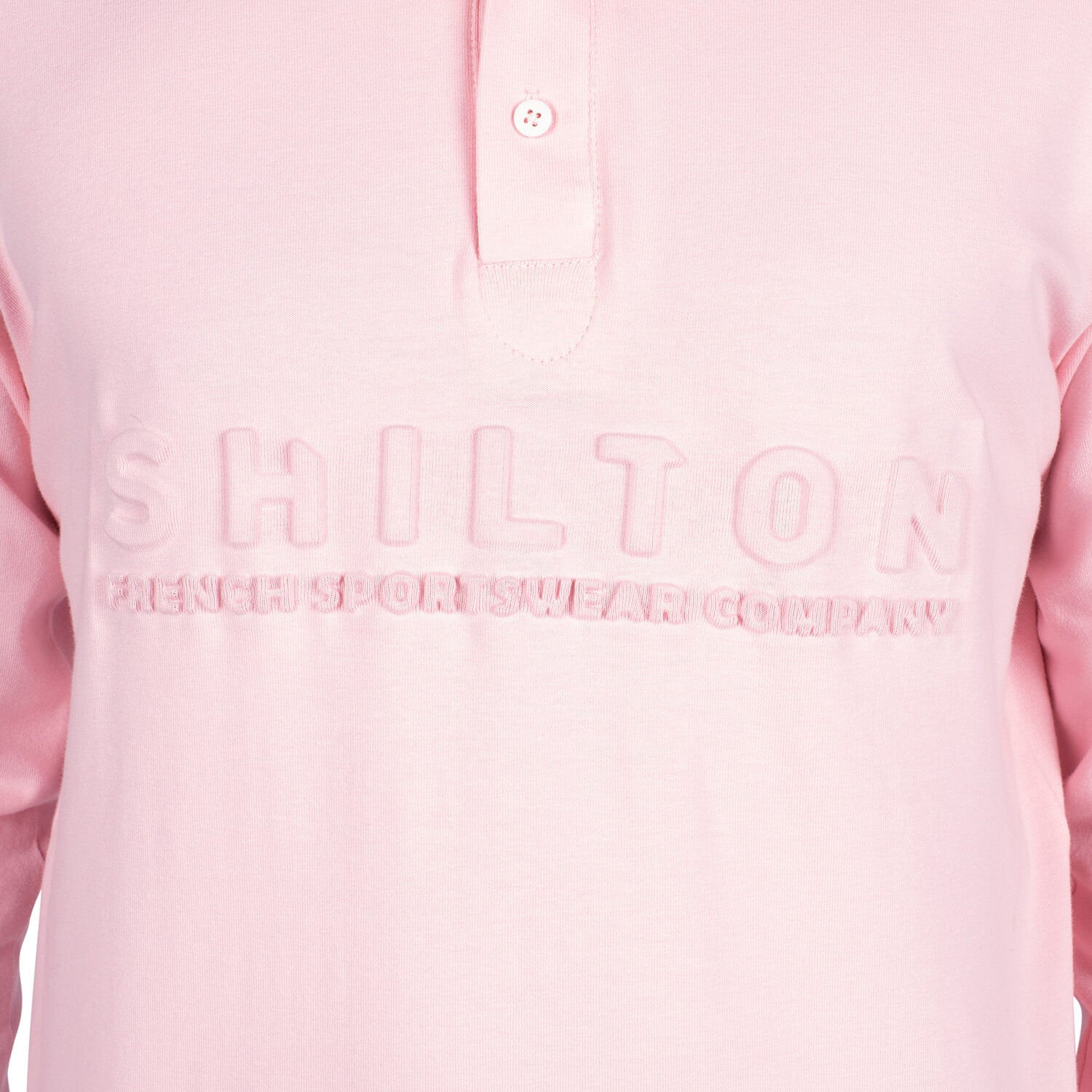 Basic relief polo shirt