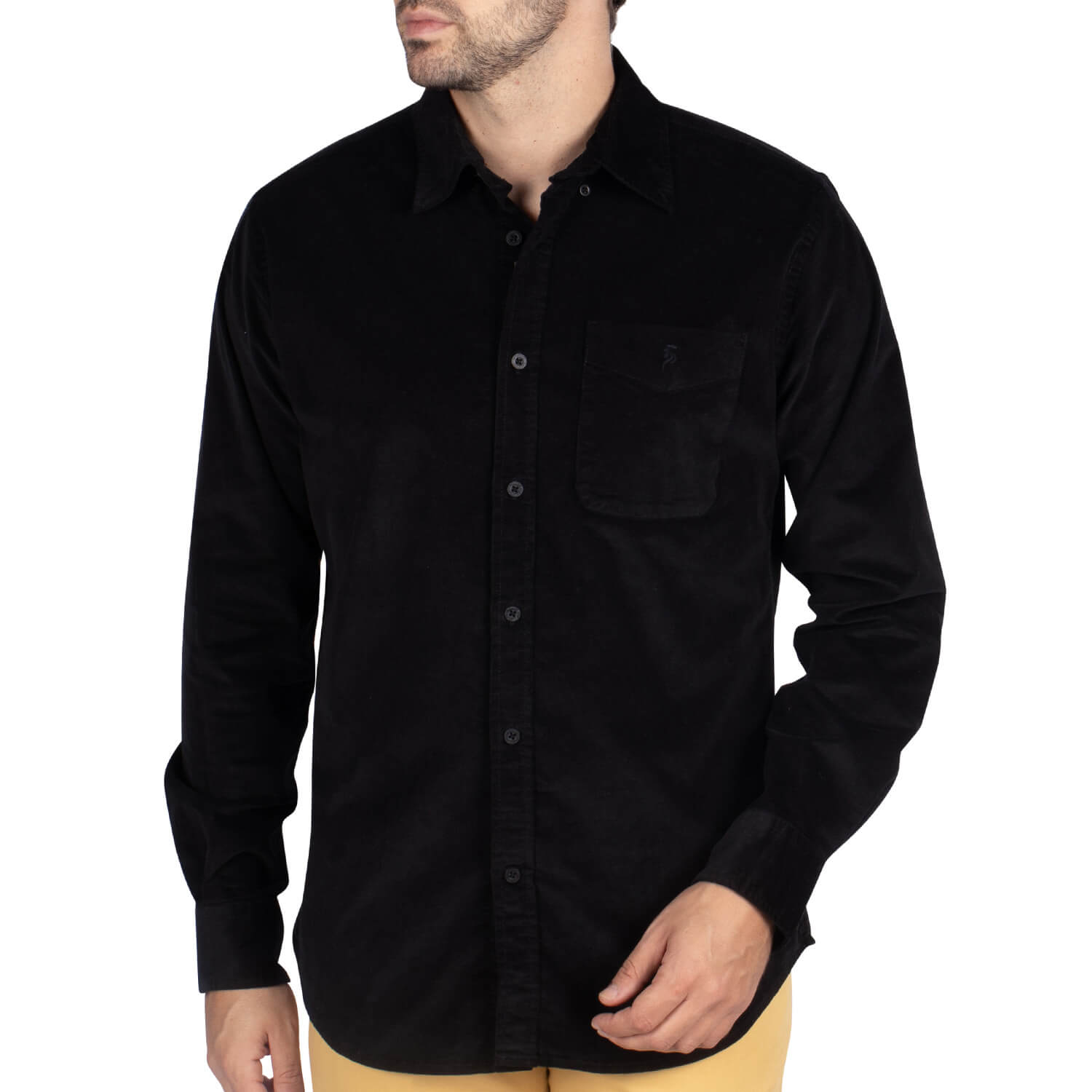 Velvet rugby shirt