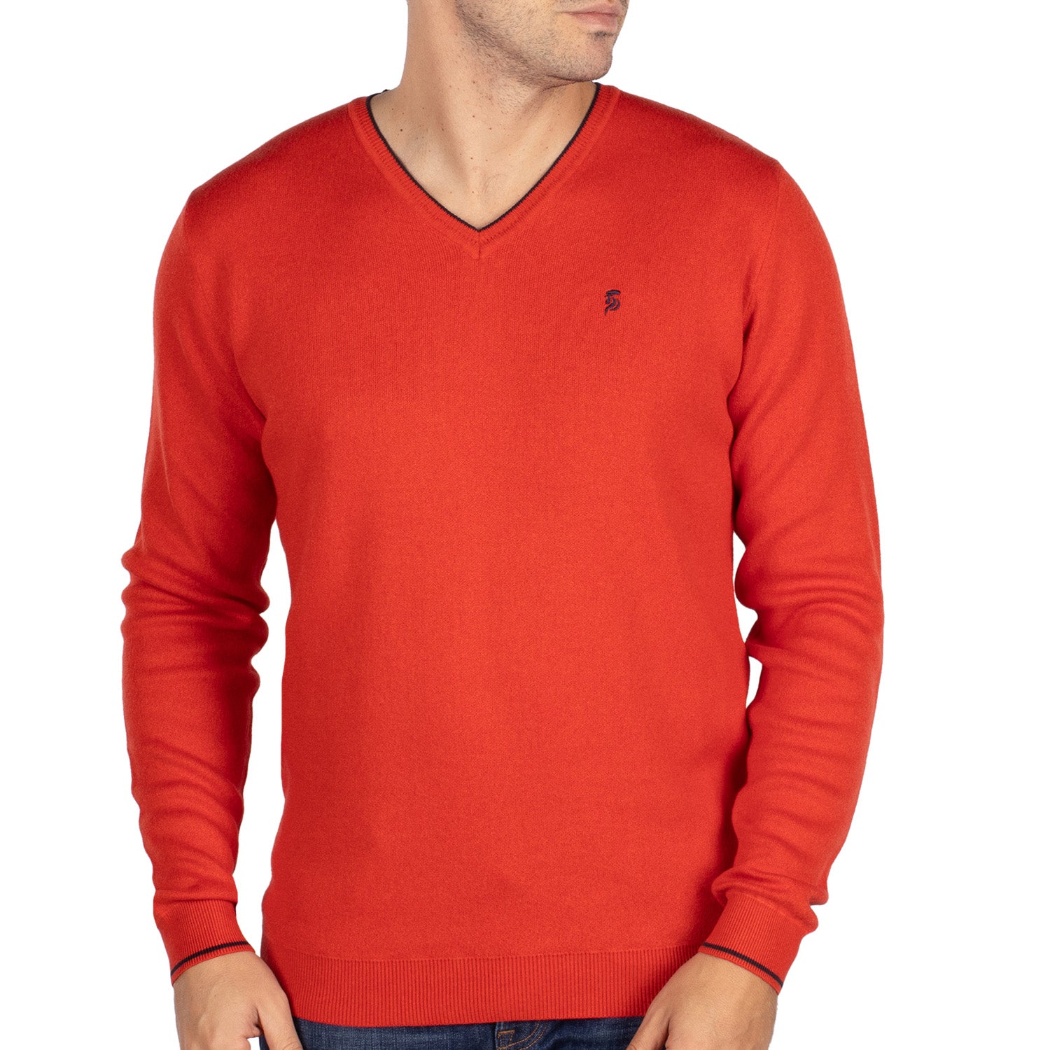 City v-neck sweater