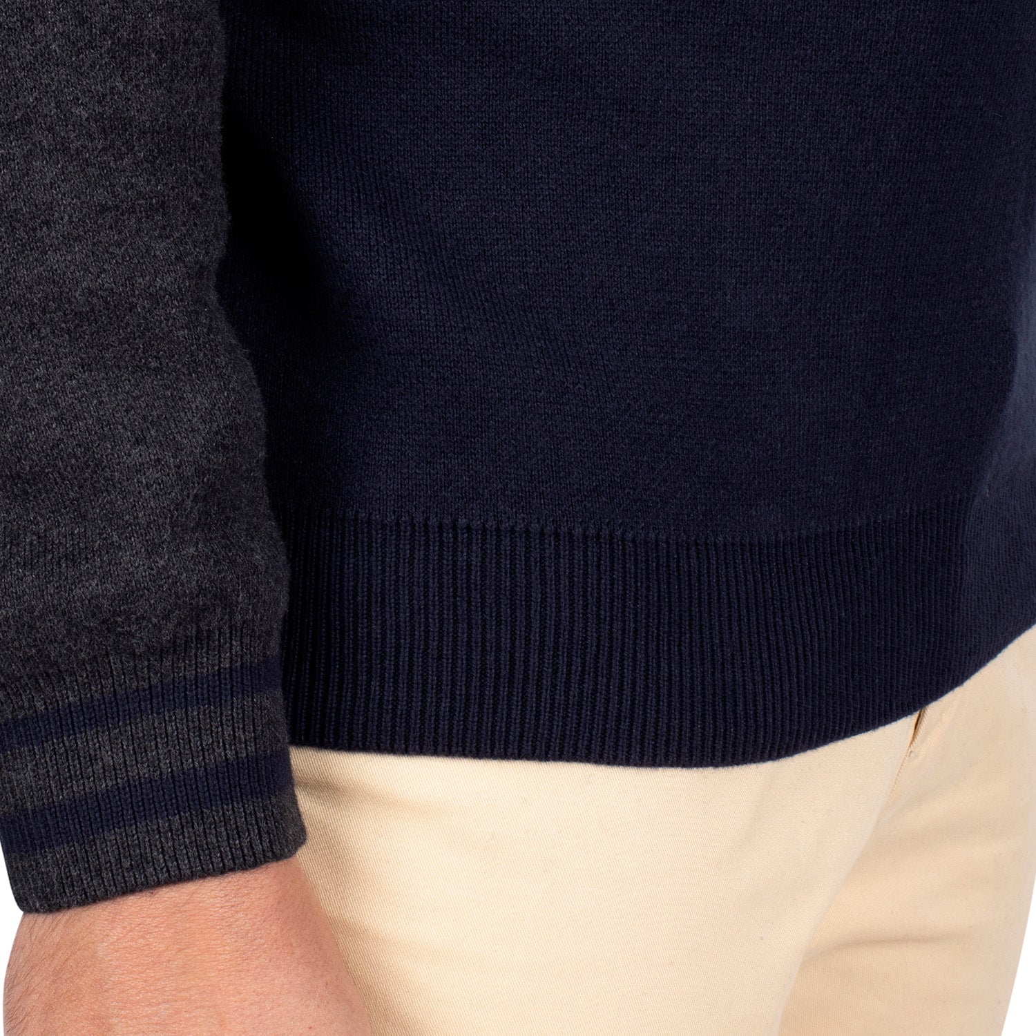 Rugby tricolor sweater