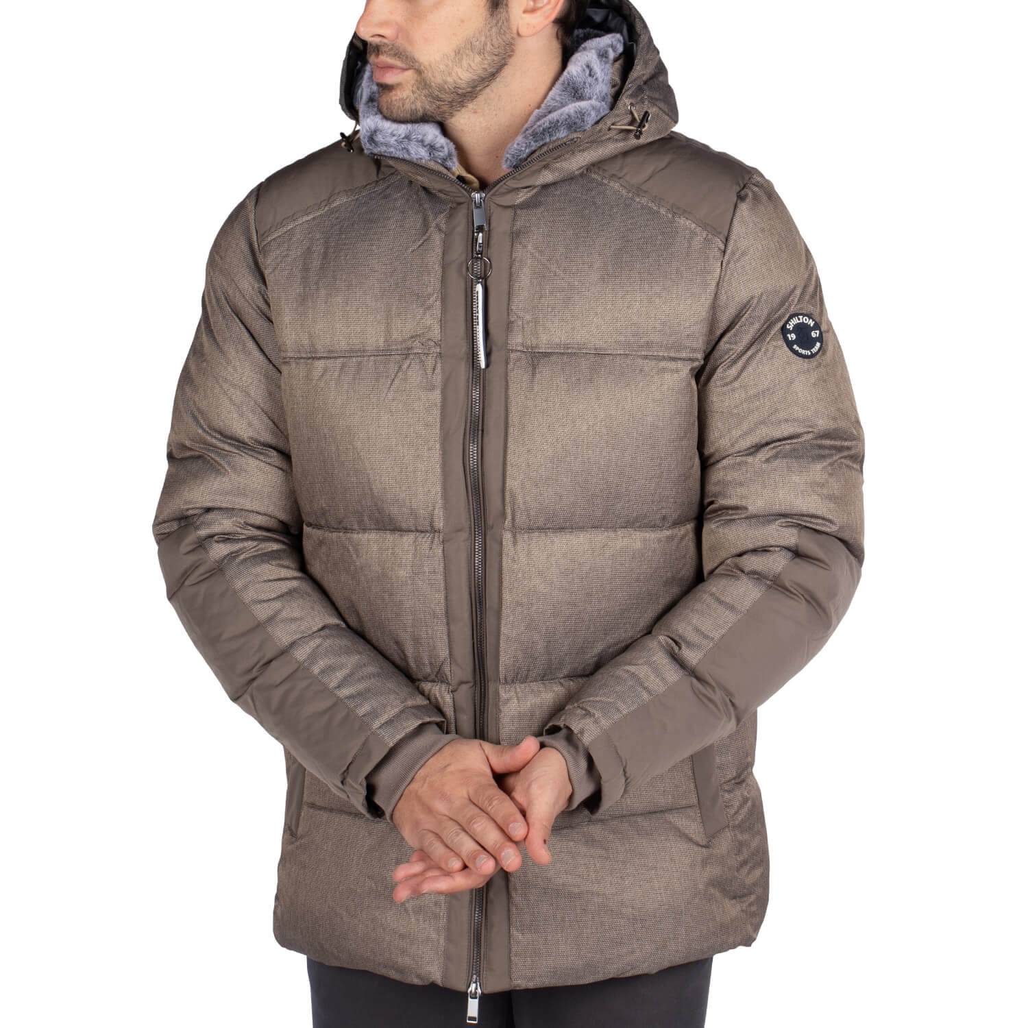 Brown team fur parka - Shilton