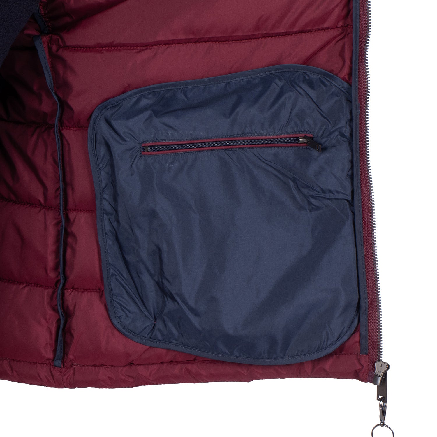 Sleeveless down jacket