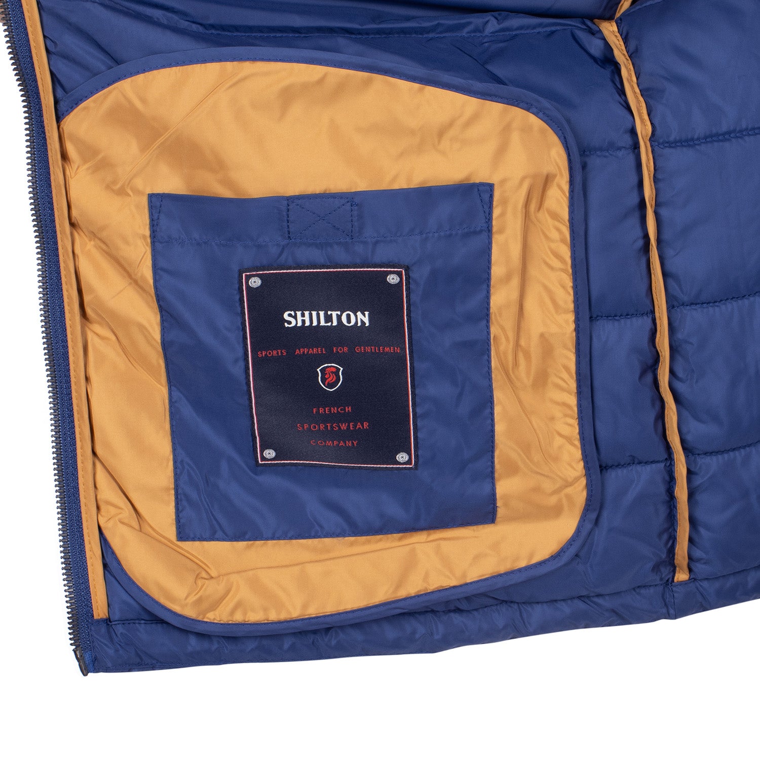 Sleeveless down jacket