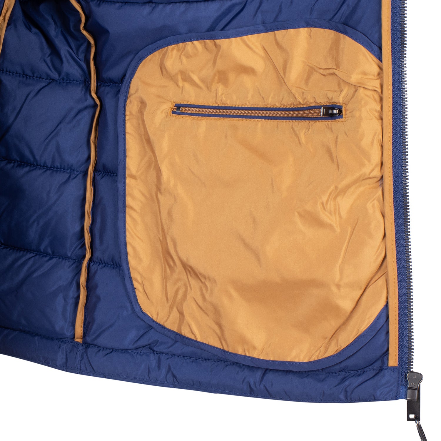 Sleeveless down jacket