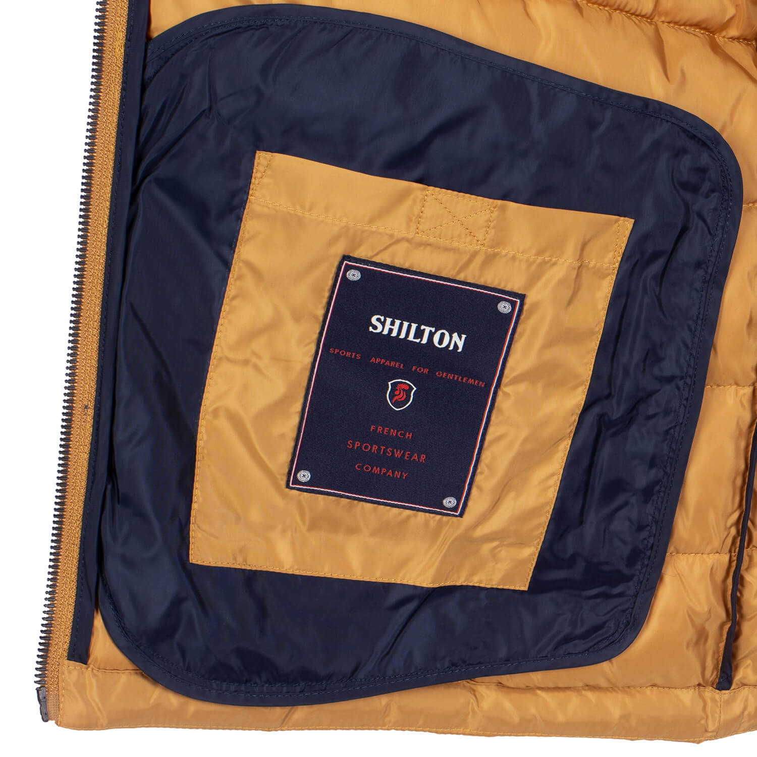 Sleeveless down jacket