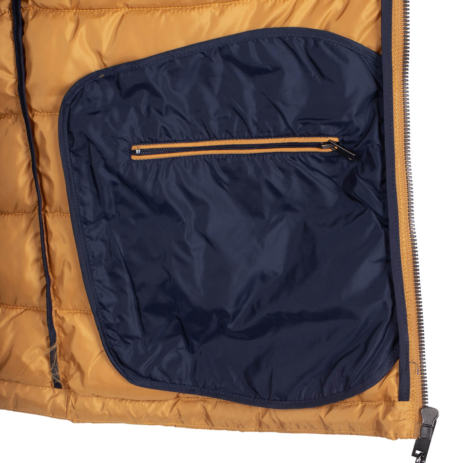 Sleeveless down jacket