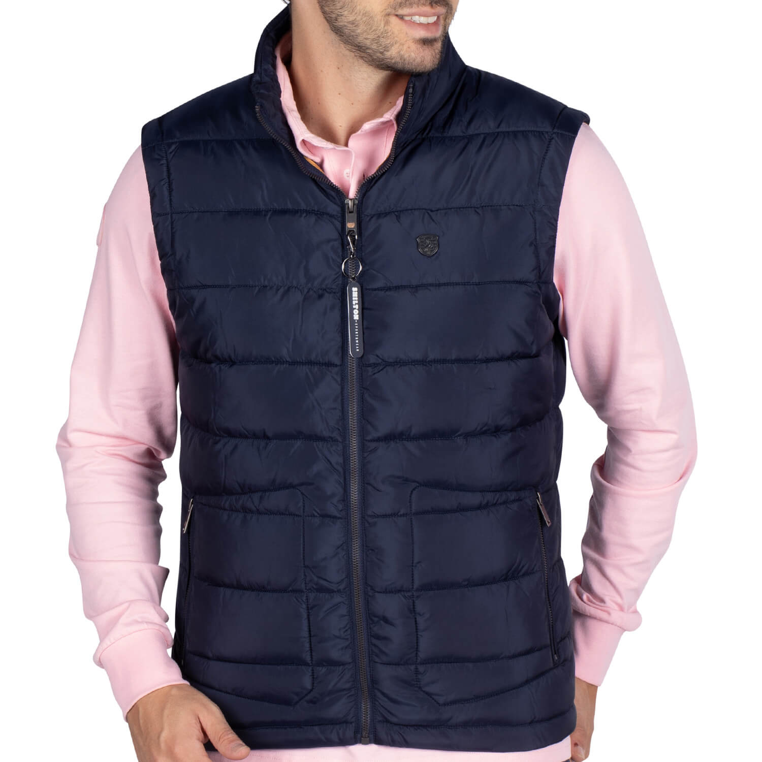 Sleeveless down jacket