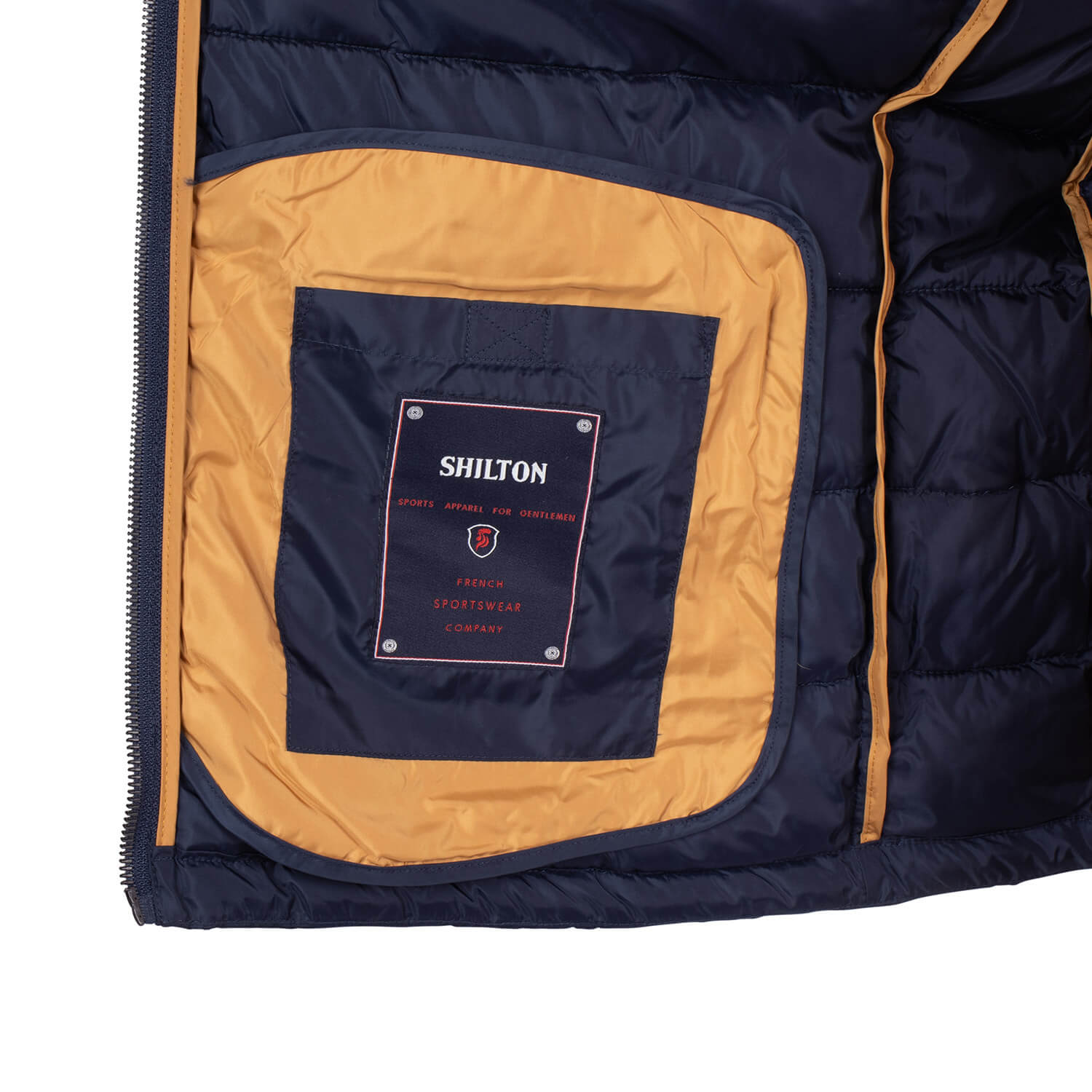 Sleeveless down jacket