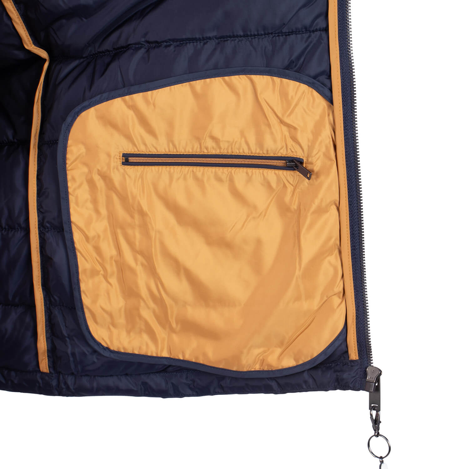 Sleeveless down jacket