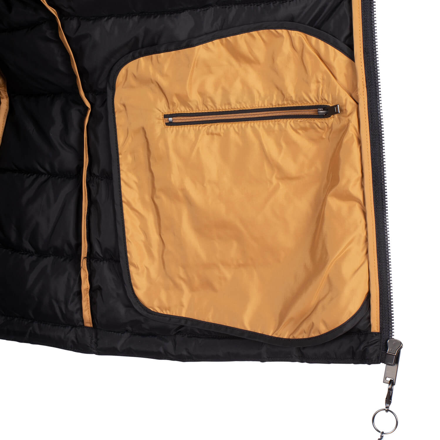 Sleeveless down jacket