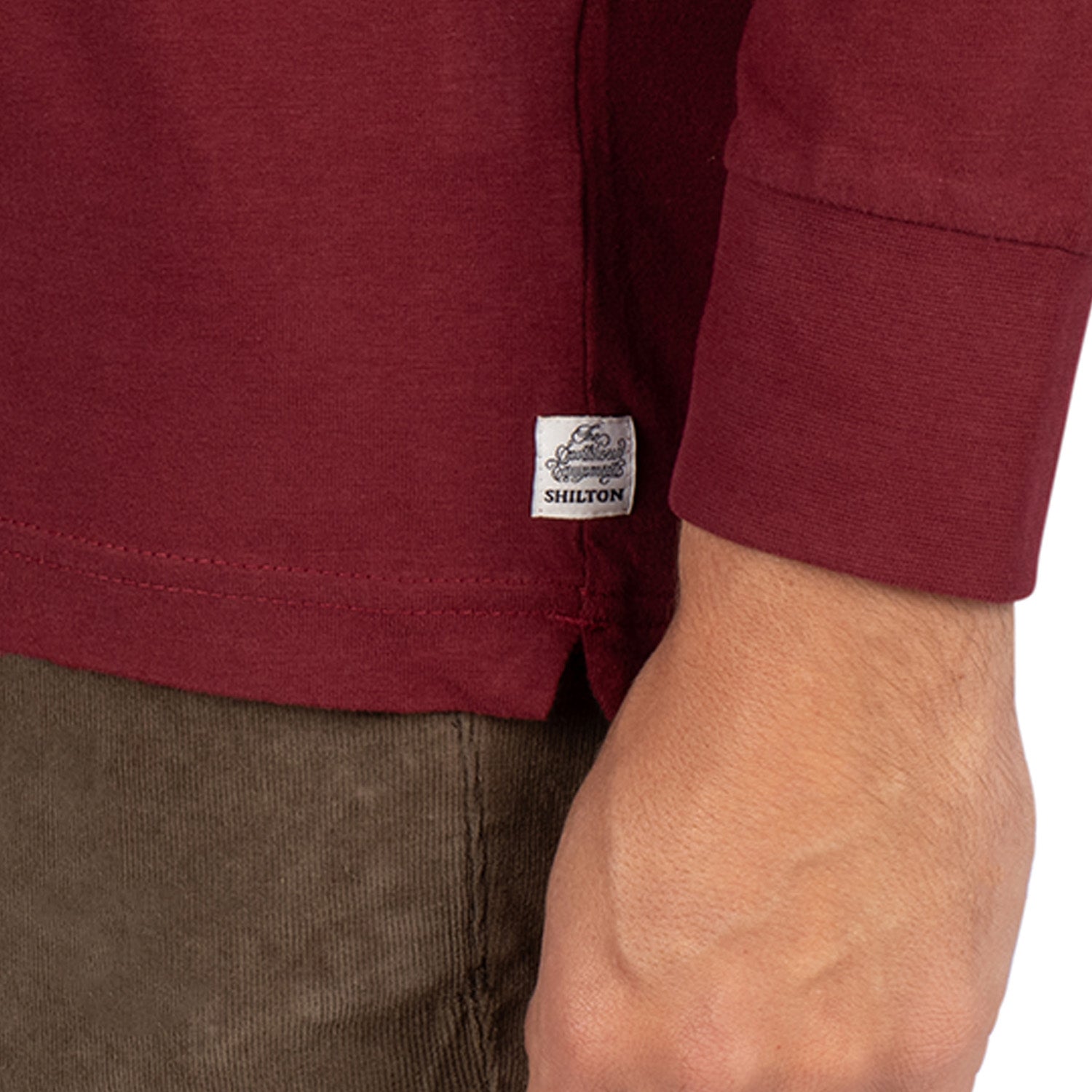Plain rugby polo shirt