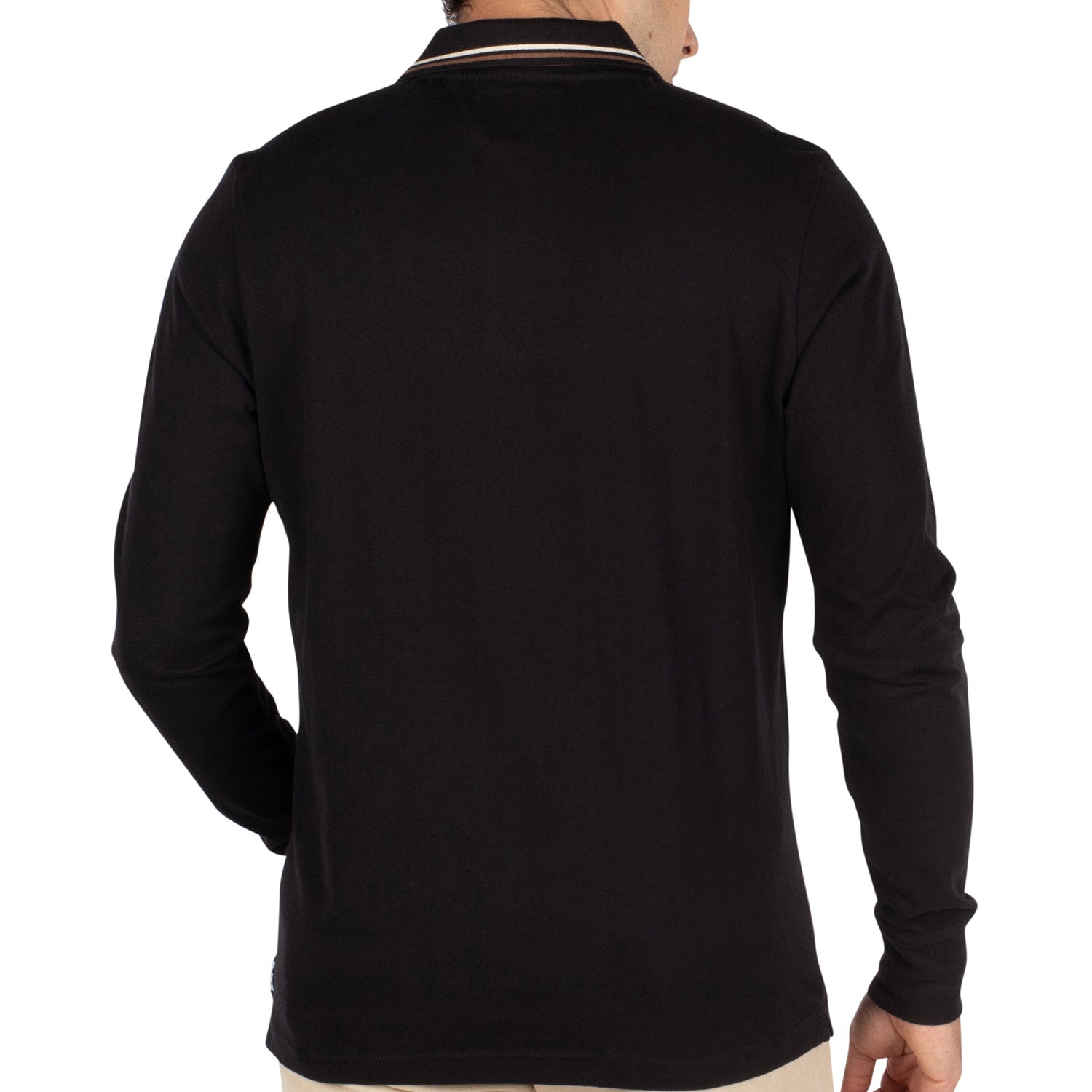 Plain rugby polo shirt