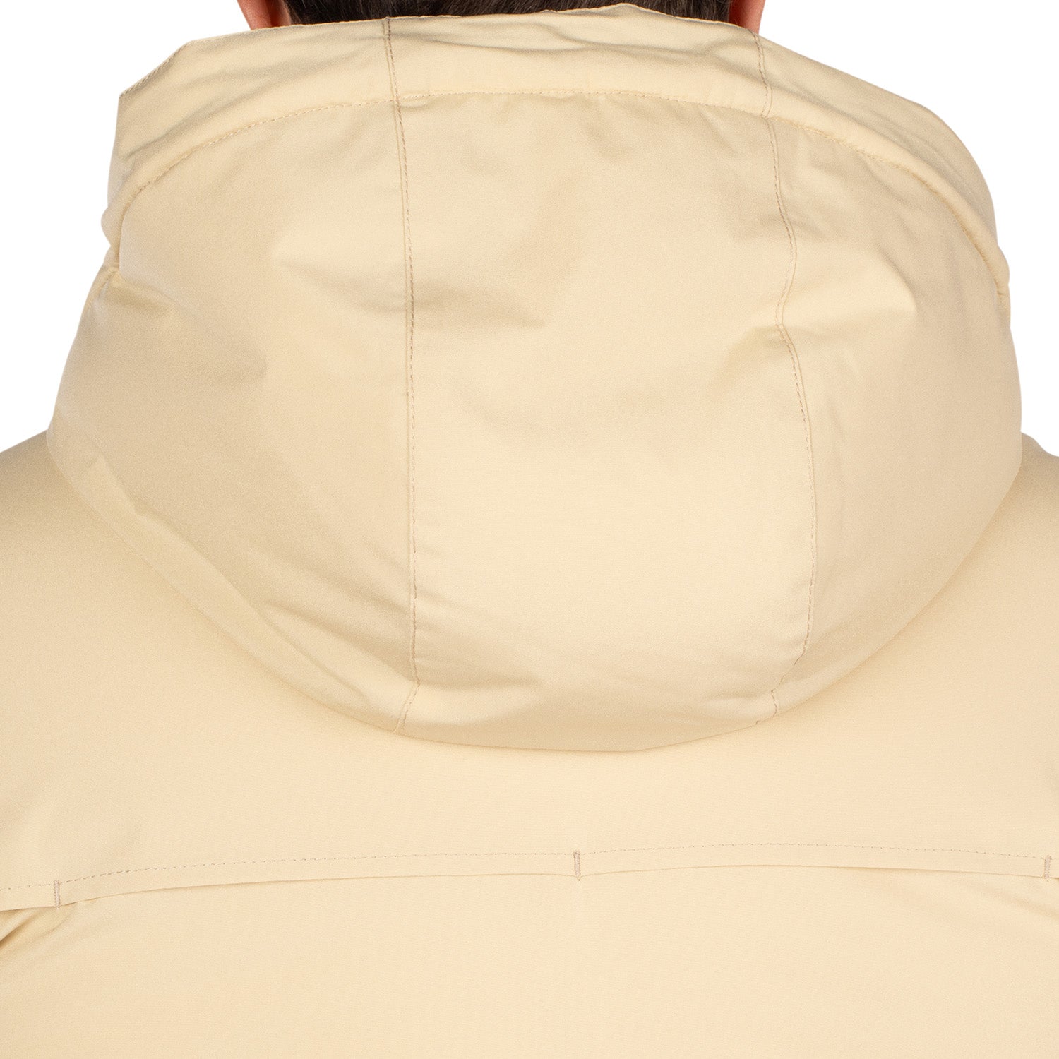 Rain hooded parka
