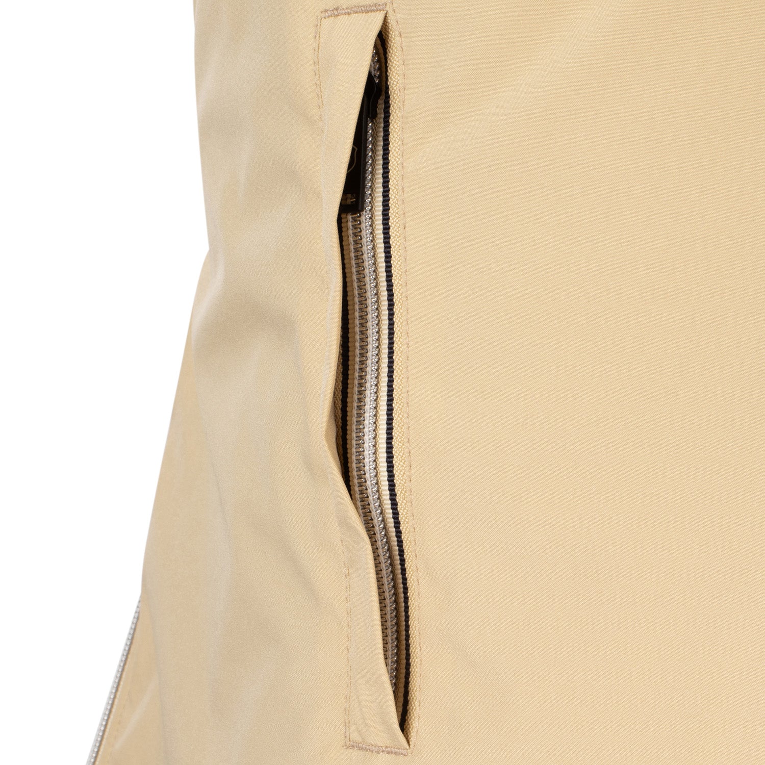 Rain hooded parka