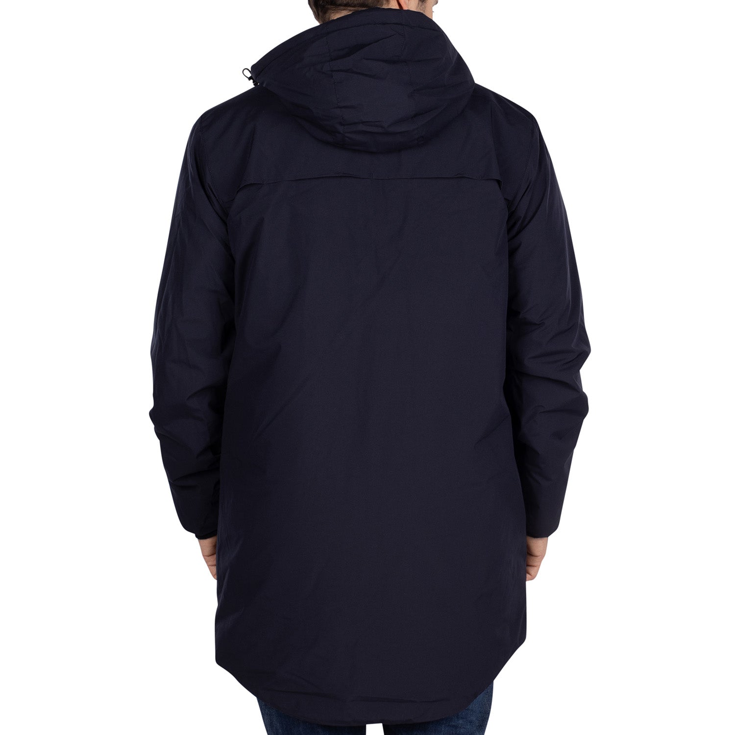 Rain hooded parka