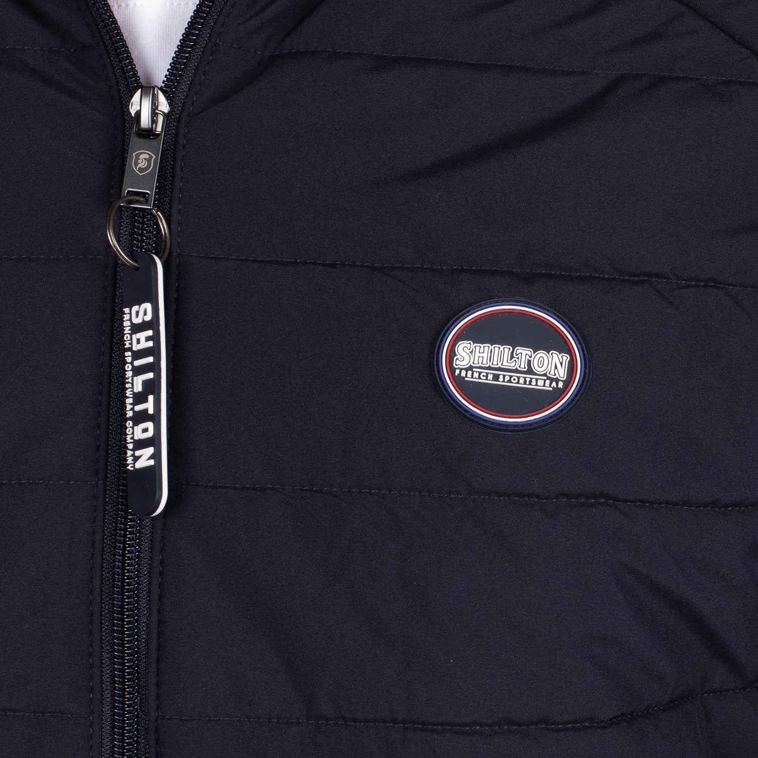 Hooded down jacket