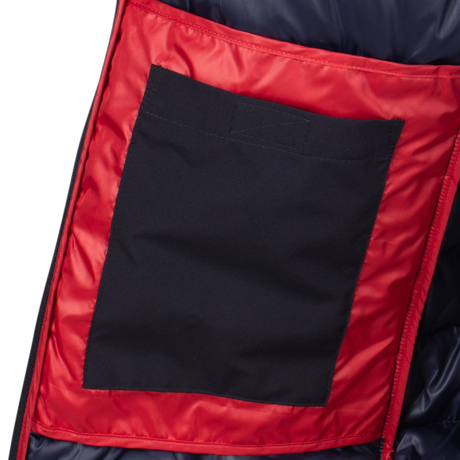 Hooded down jacket