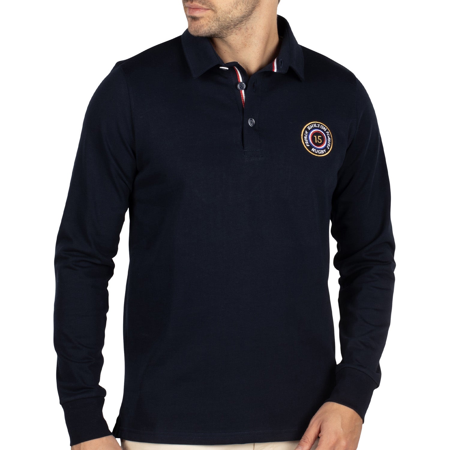 Polo Ml Rugby Crunch Navy