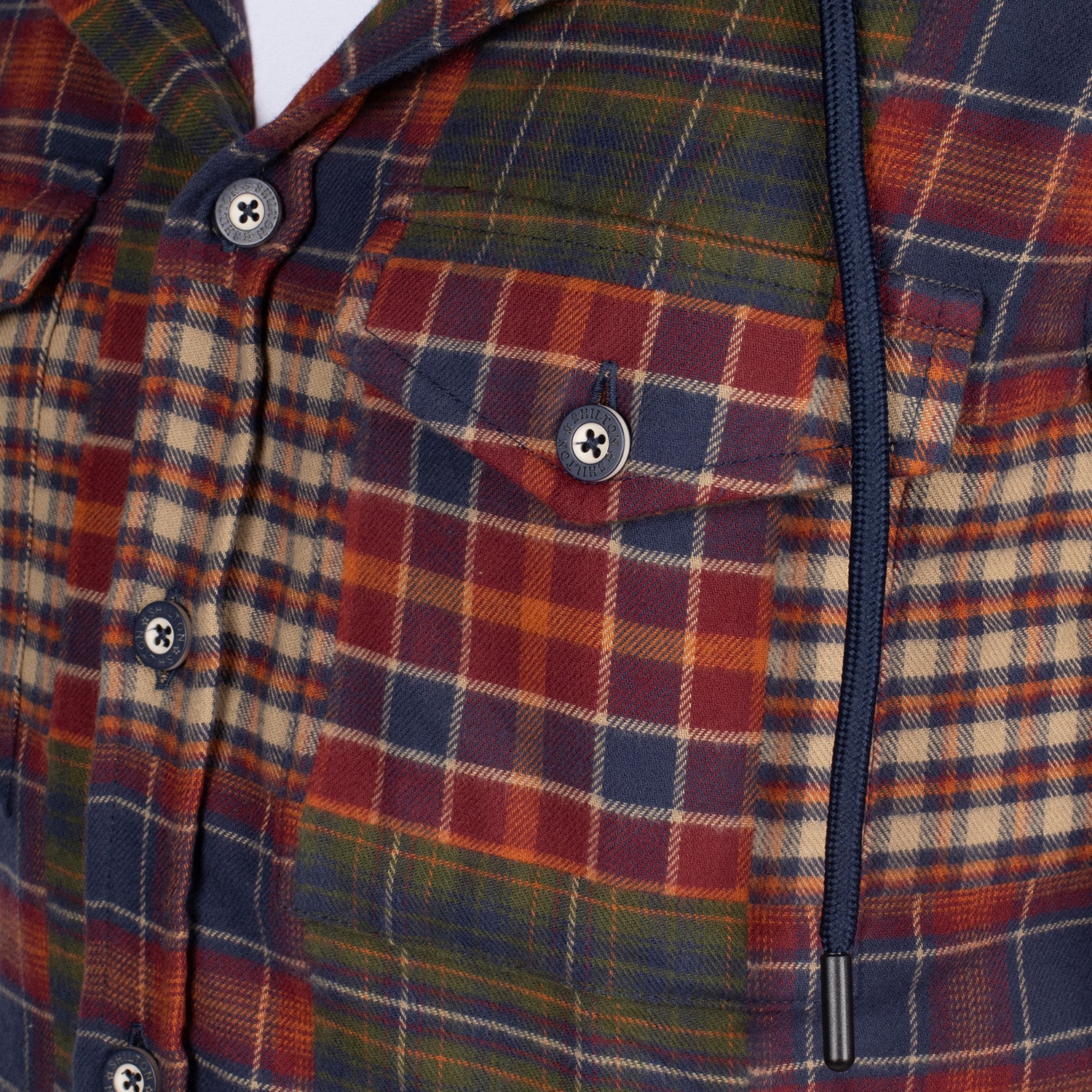 Checked overshirt