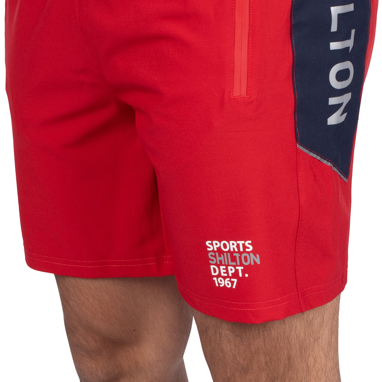 Two-tone sports shorts