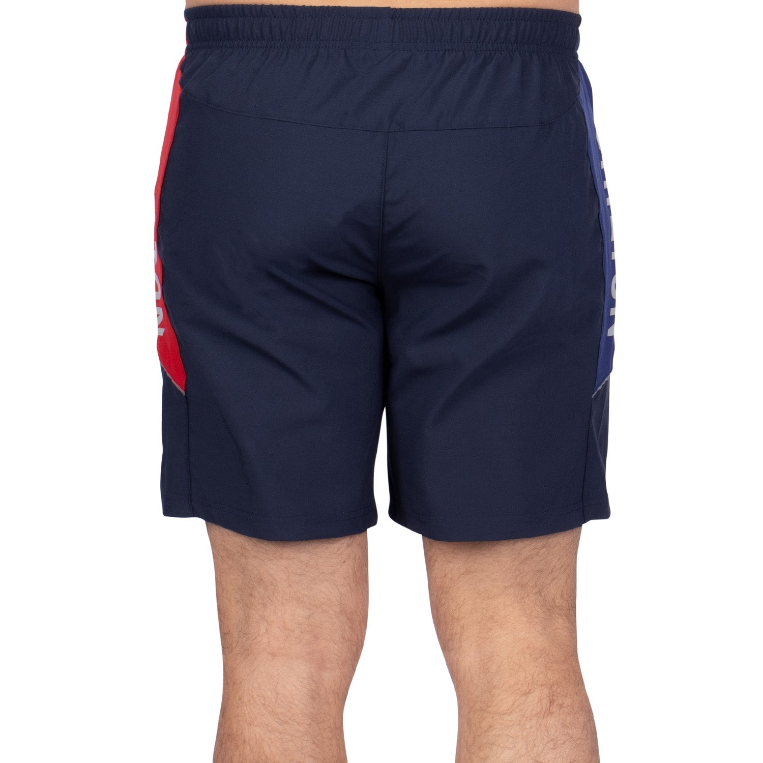 Tricolor sports shorts