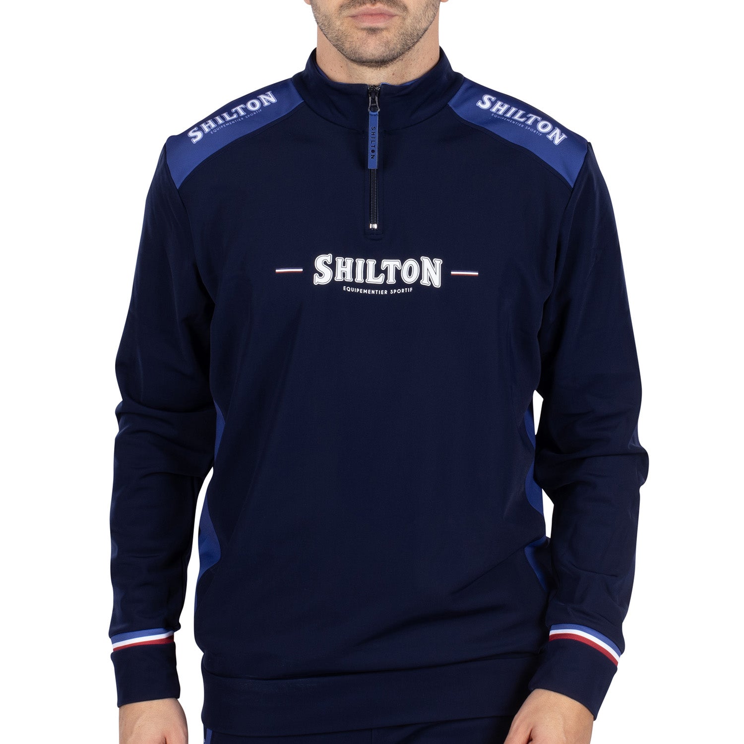 Club zip-up sweatshirt