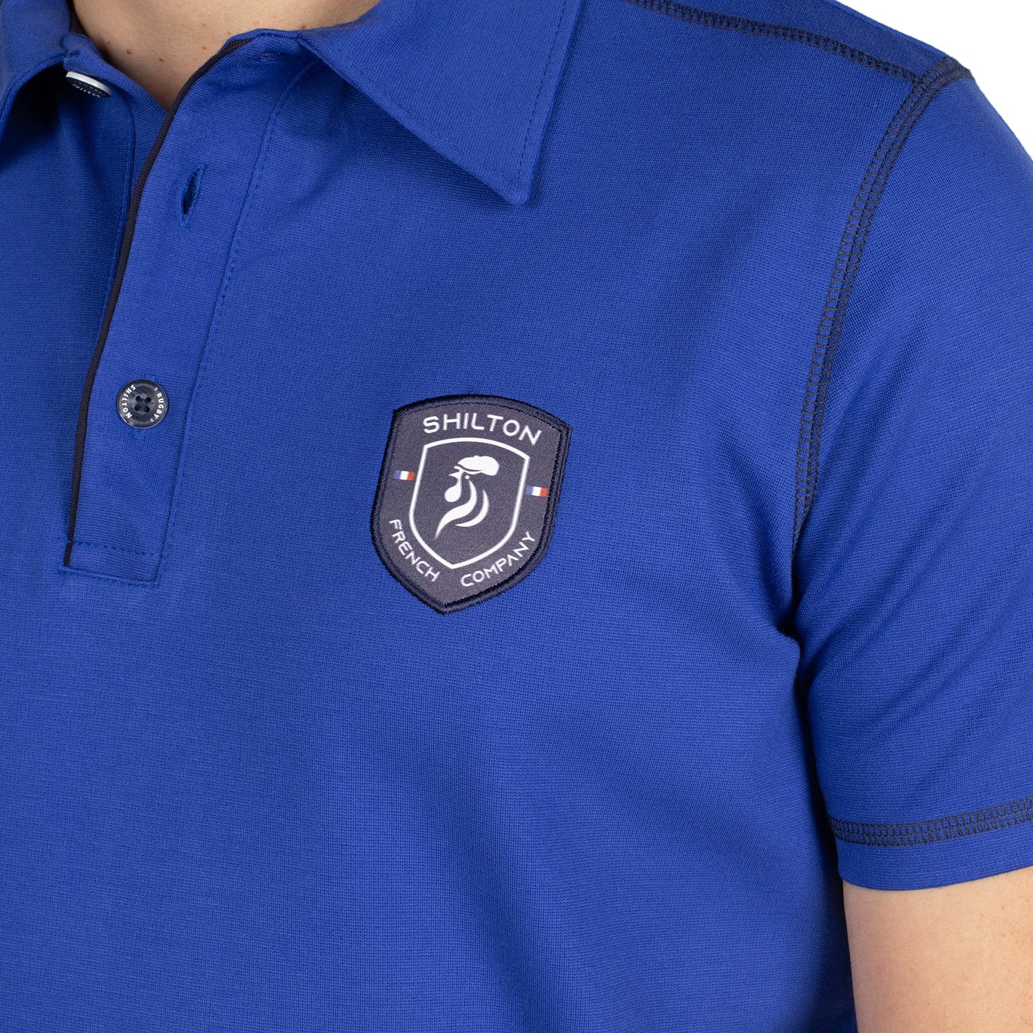 French company thick polo shirt