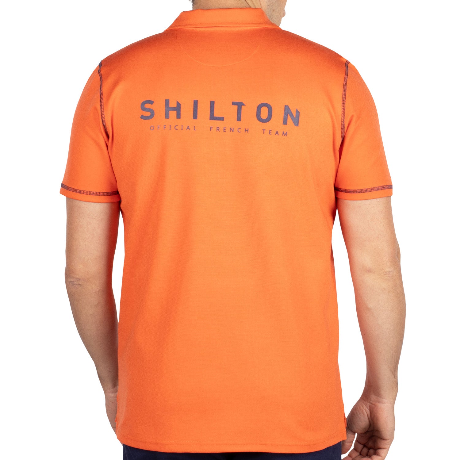 French company thick polo shirt