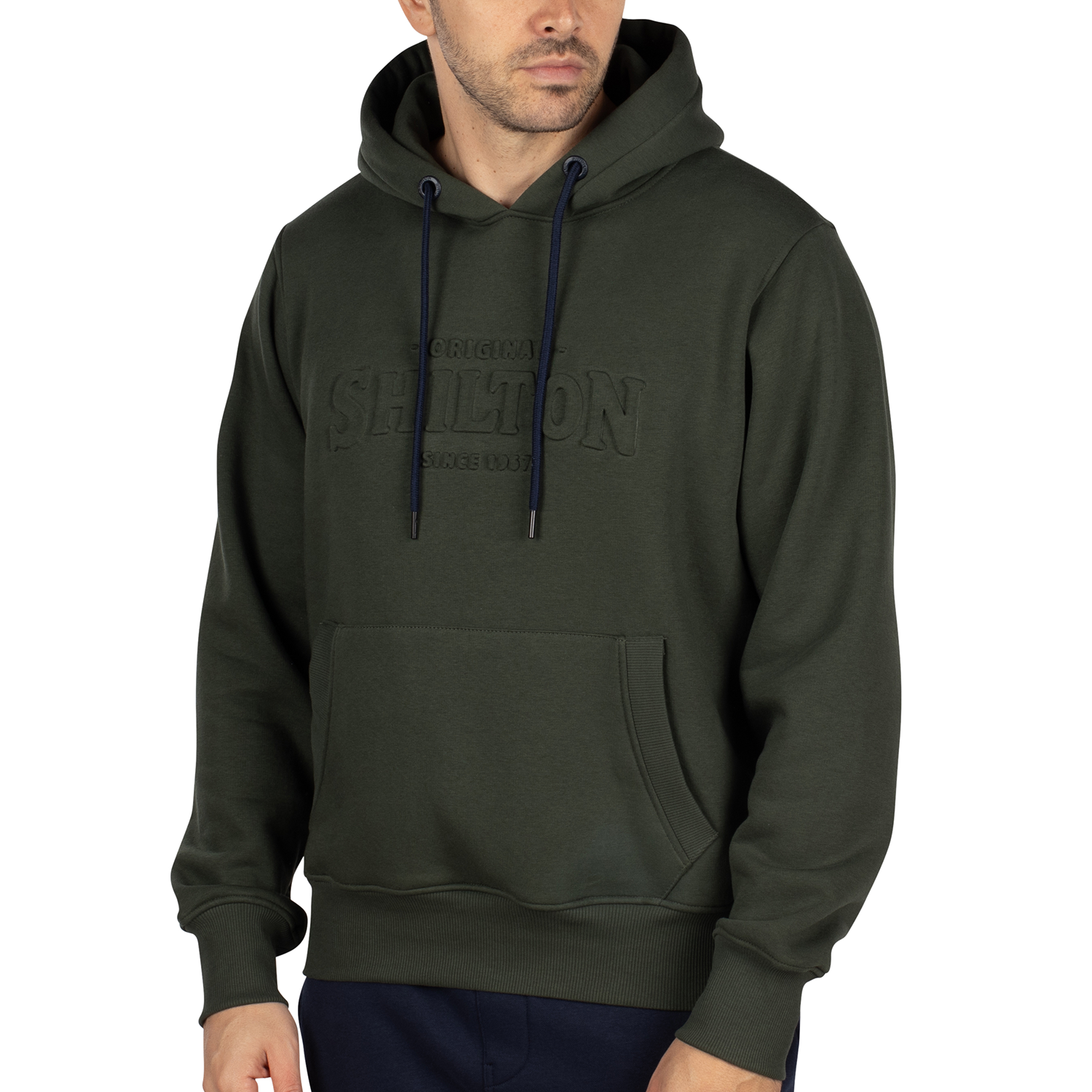 Embossing hoodie