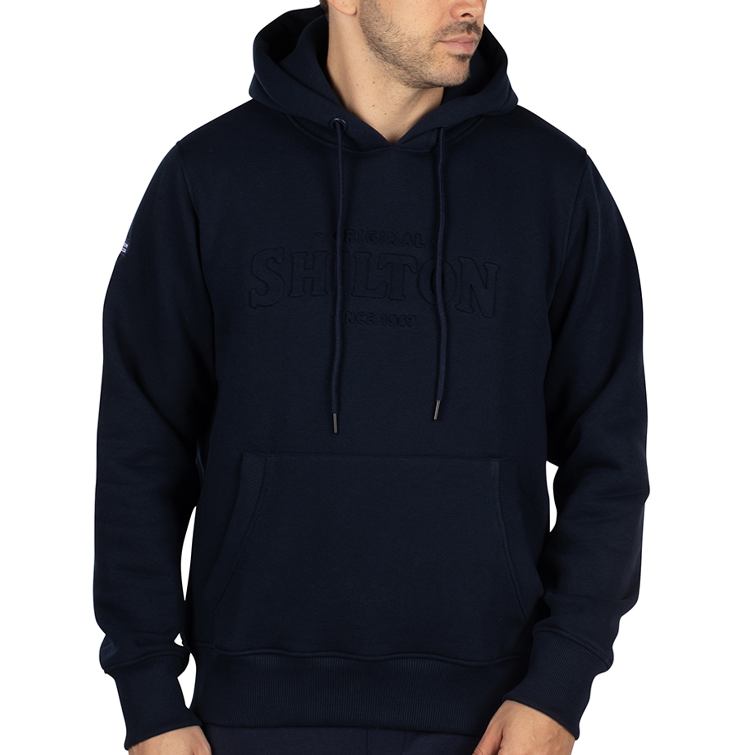 Embossing hoodie