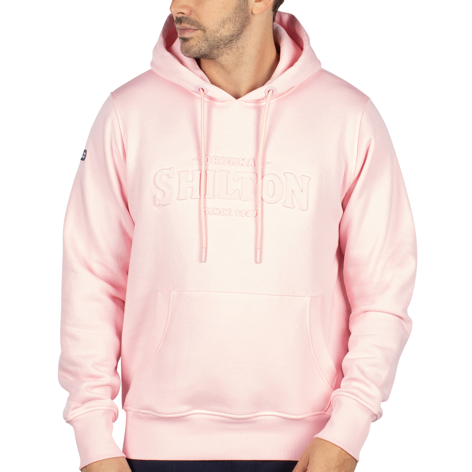 Embossing hoodie