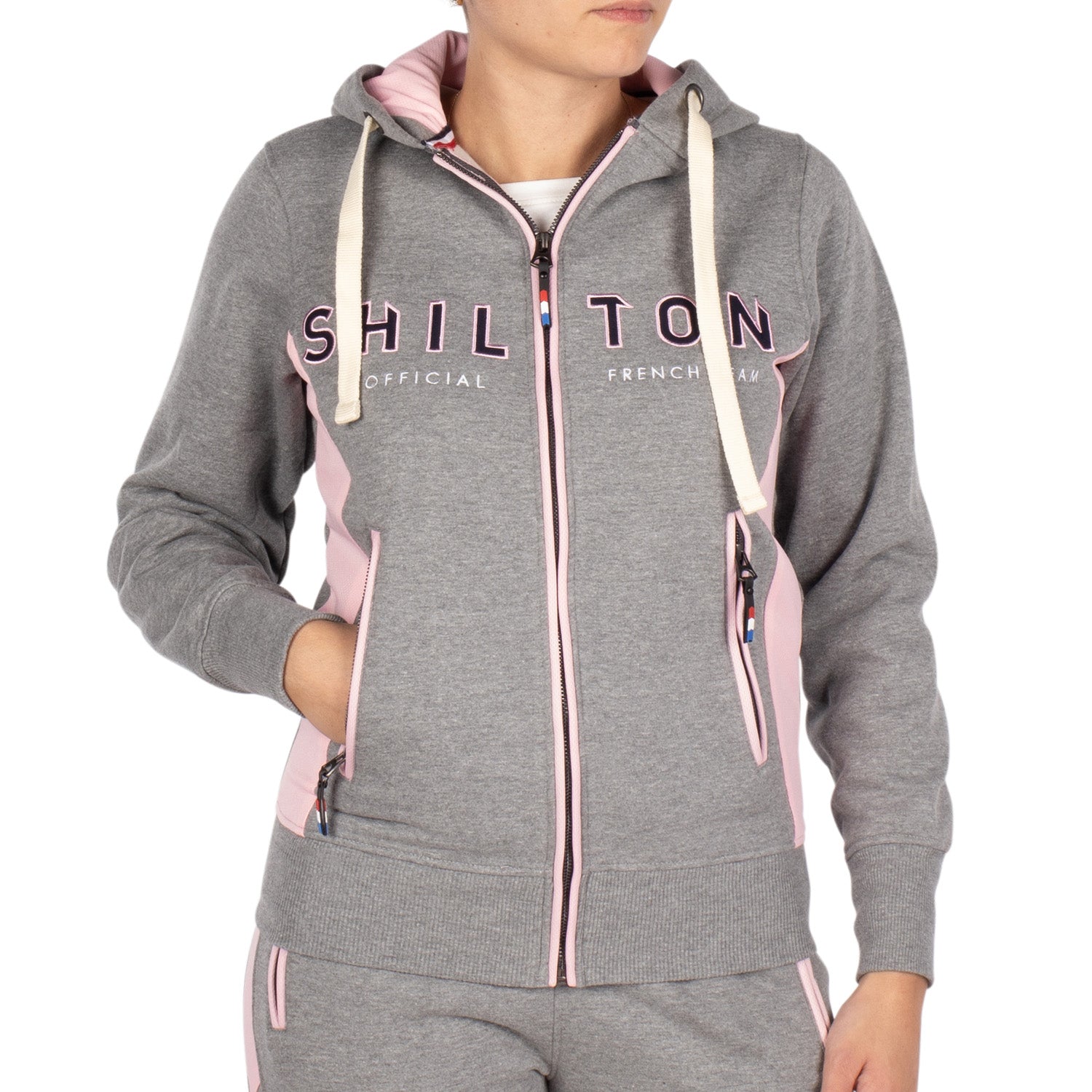 Miss French Team hooded vest