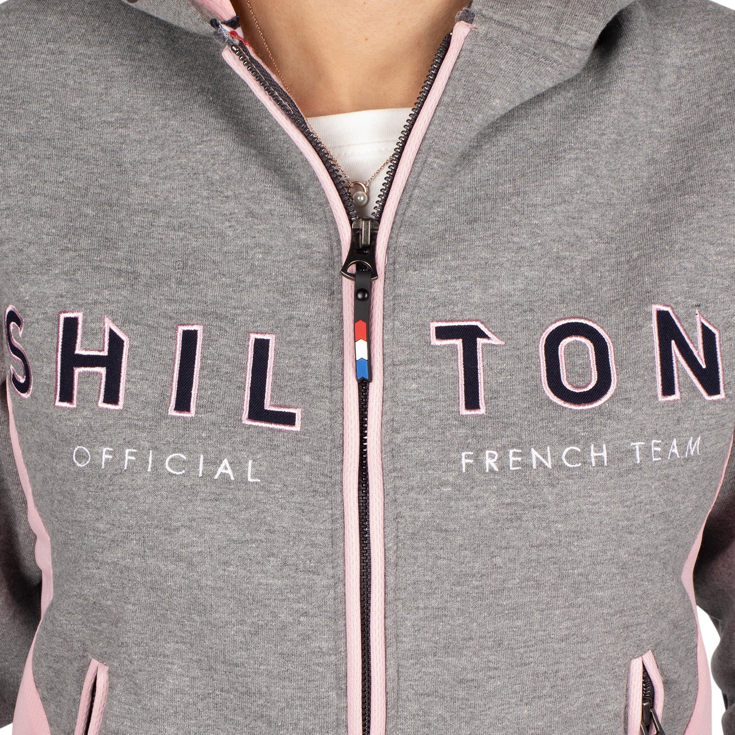 Miss French Team hooded vest