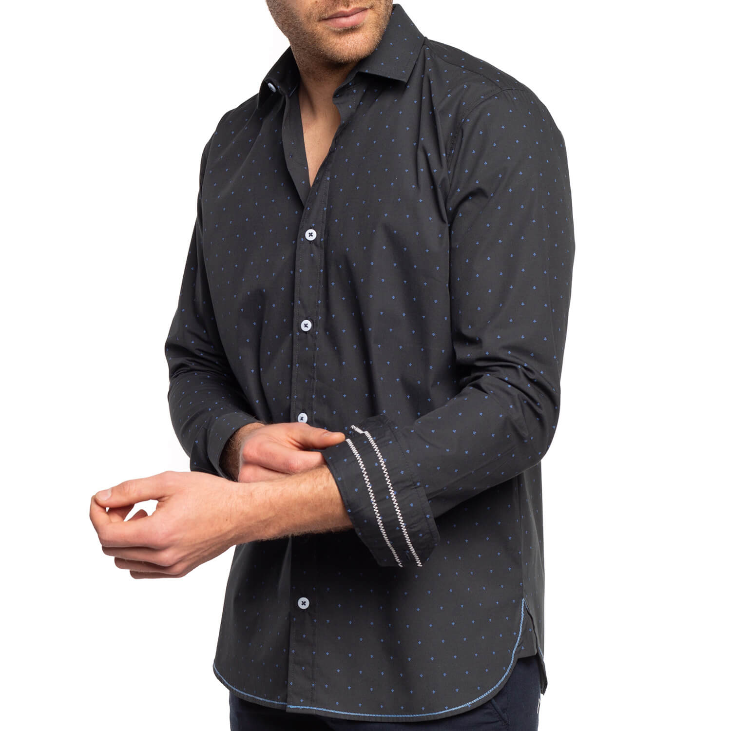 Chemise fleur de lys